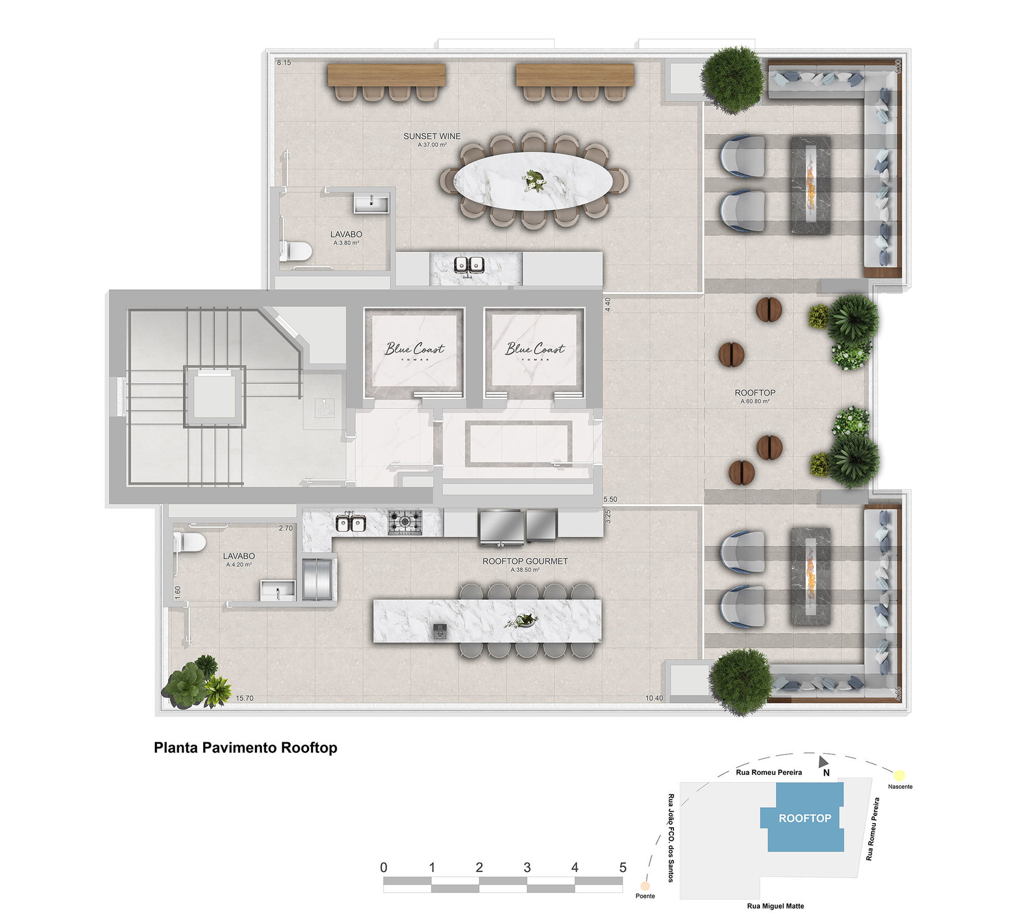 Blue Coast Tower em Balneário Camboriú SC — Planta 7