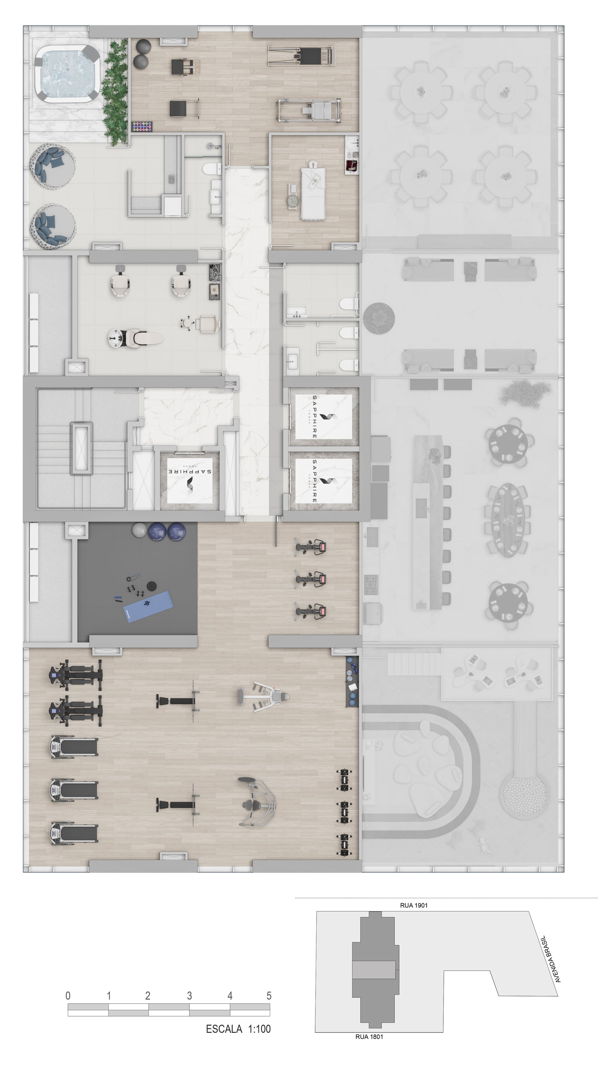 Sapphire Tower - Planta 2