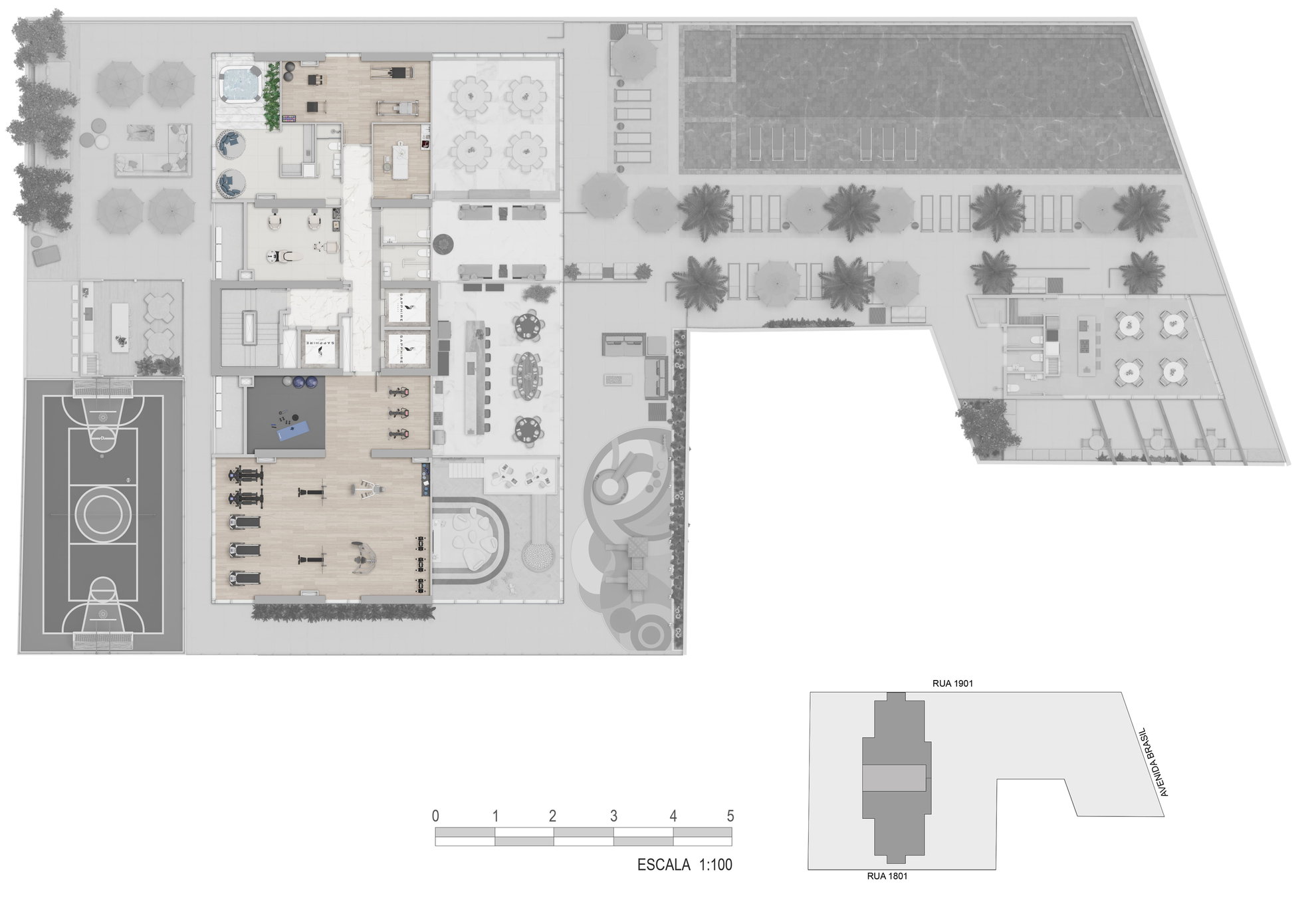 Sapphire Tower - Planta 3