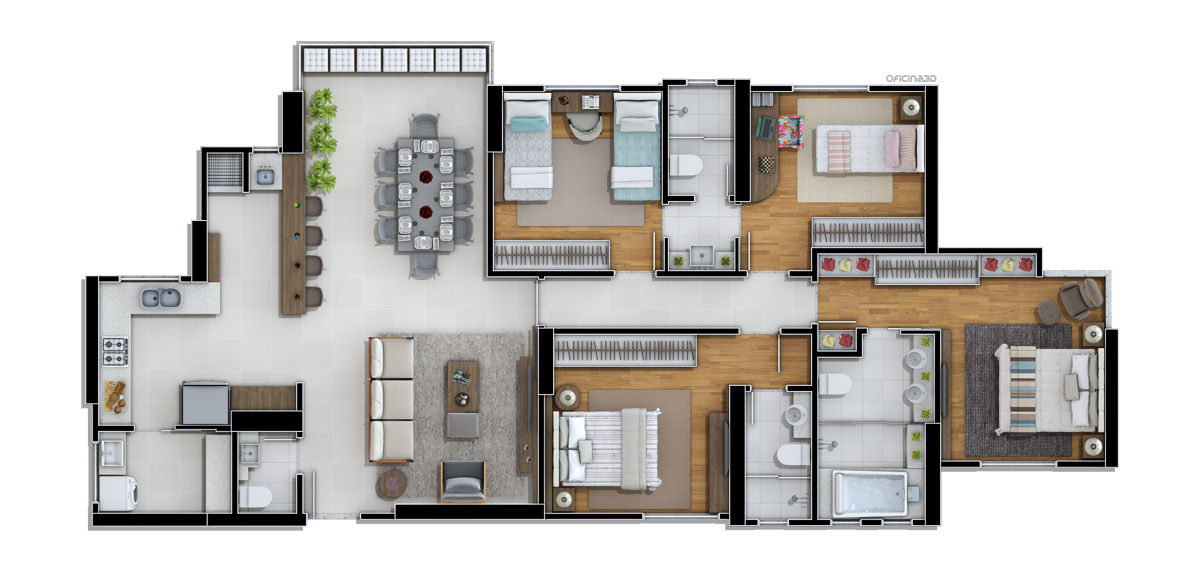 Via Marina - Planta 1