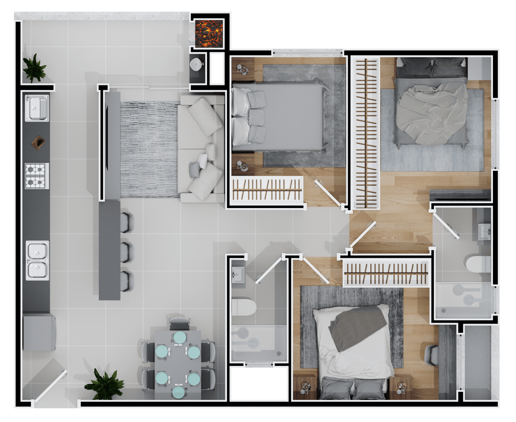 Plaza Viena - Planta 2