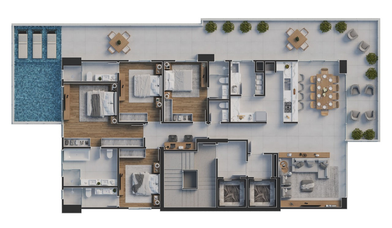 Zenith Tower - Planta 1