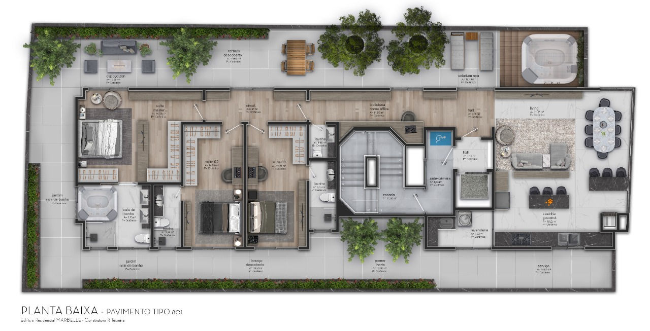 Mar Belle Residence - Planta 2