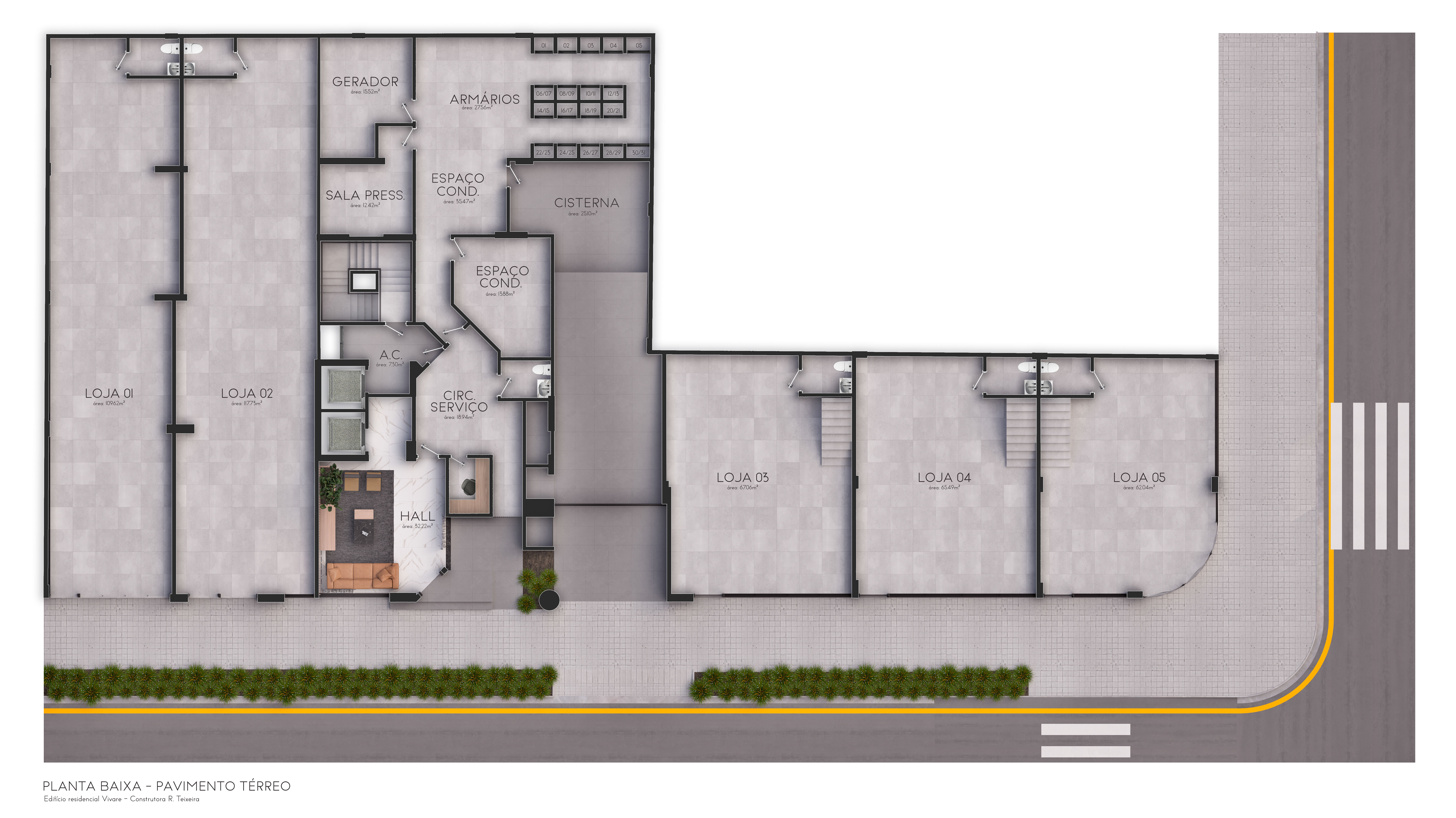 Vivare Residence - Planta 1