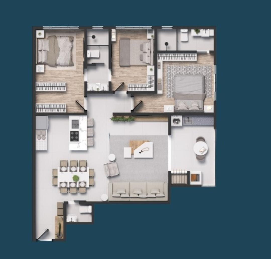 Paganini Tower - Planta 4