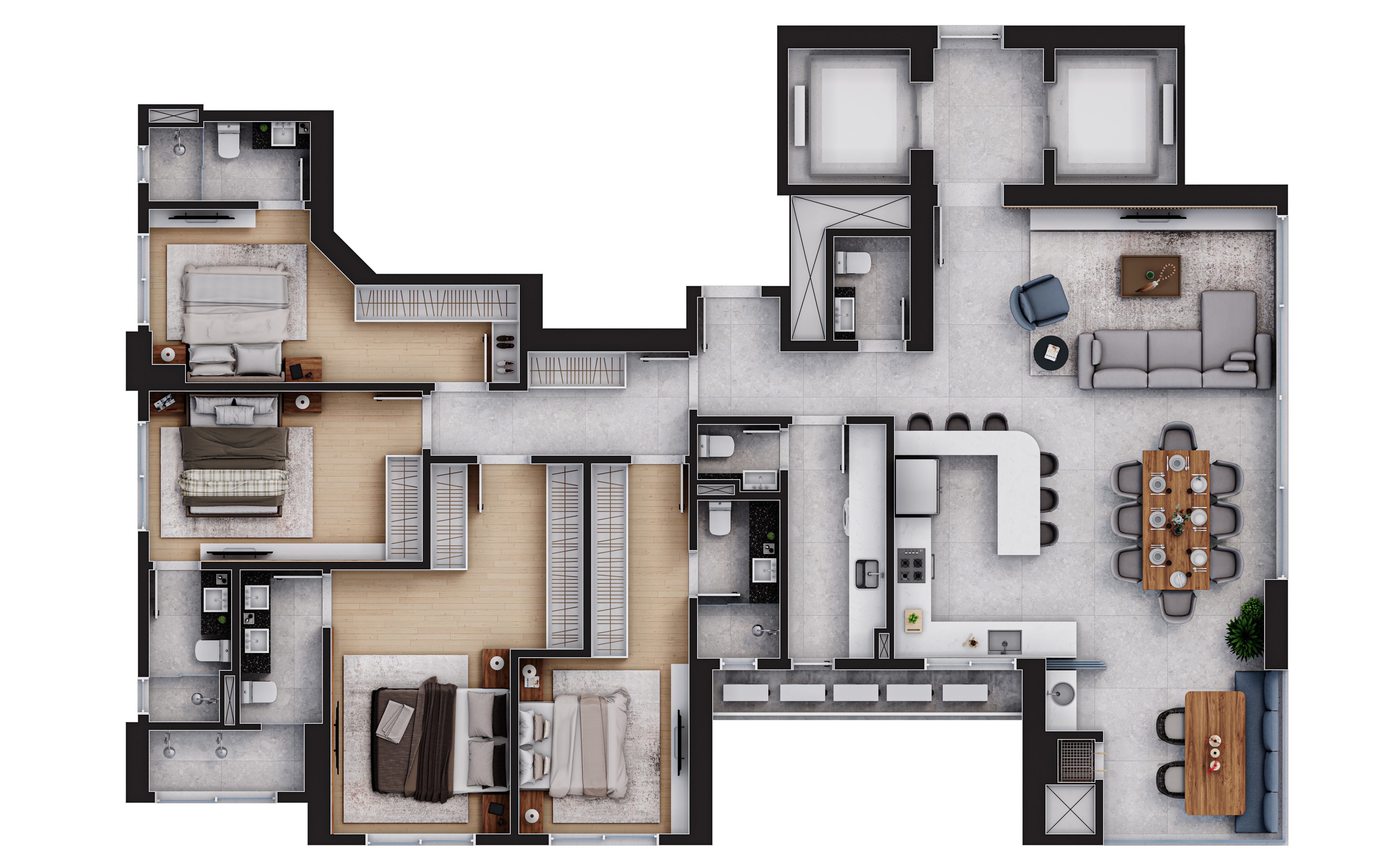 Meridian - Planta 3