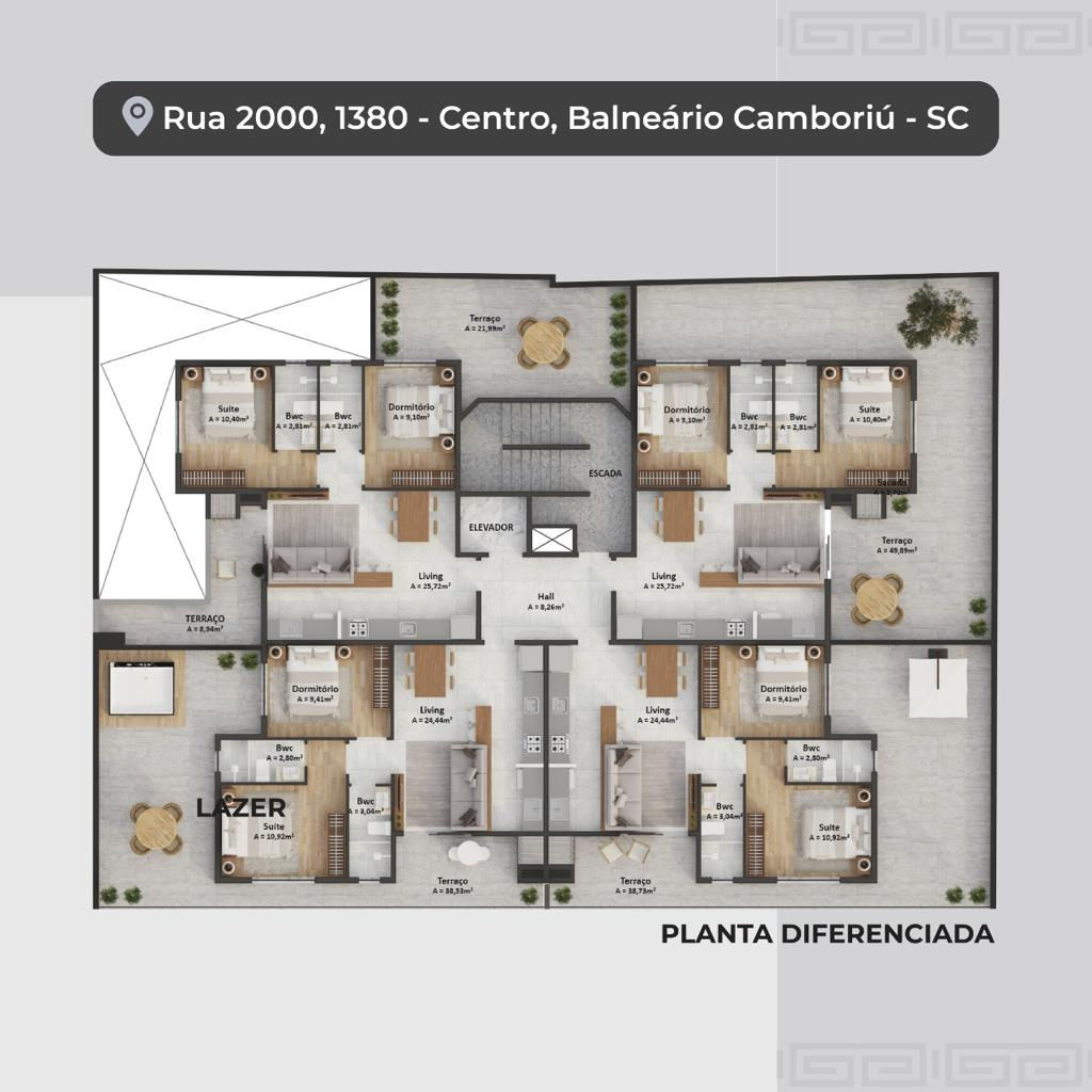 Residencial Ilha Di Cretta - Planta 5
