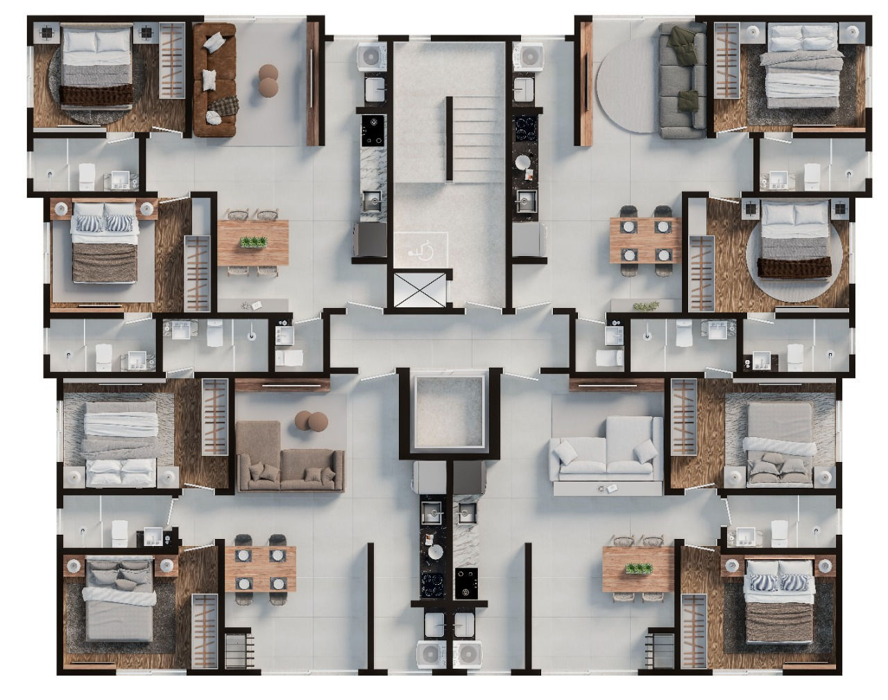 Vila Madalena - Planta 1