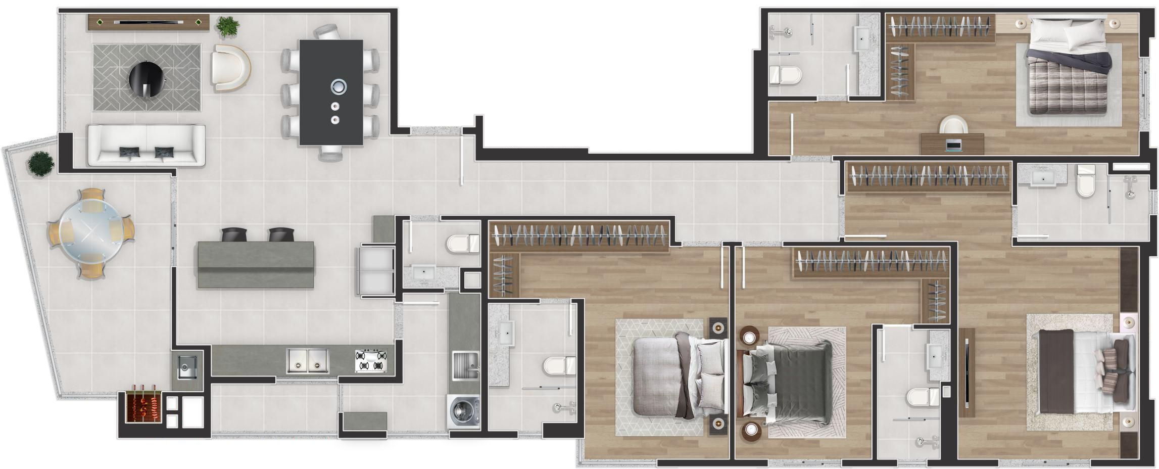 Olimpia Residence - Planta 1