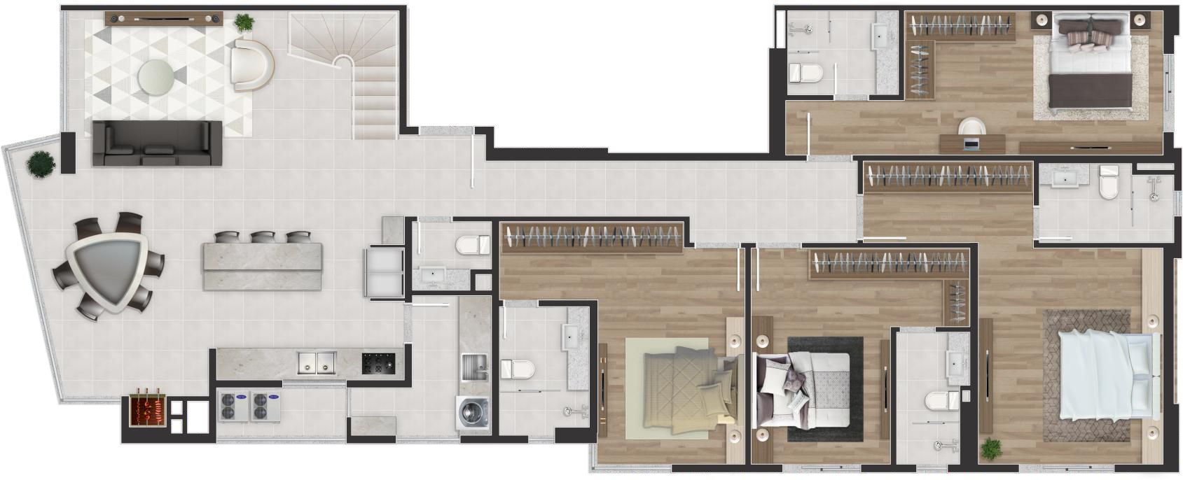 Olimpia Residence - Planta 2