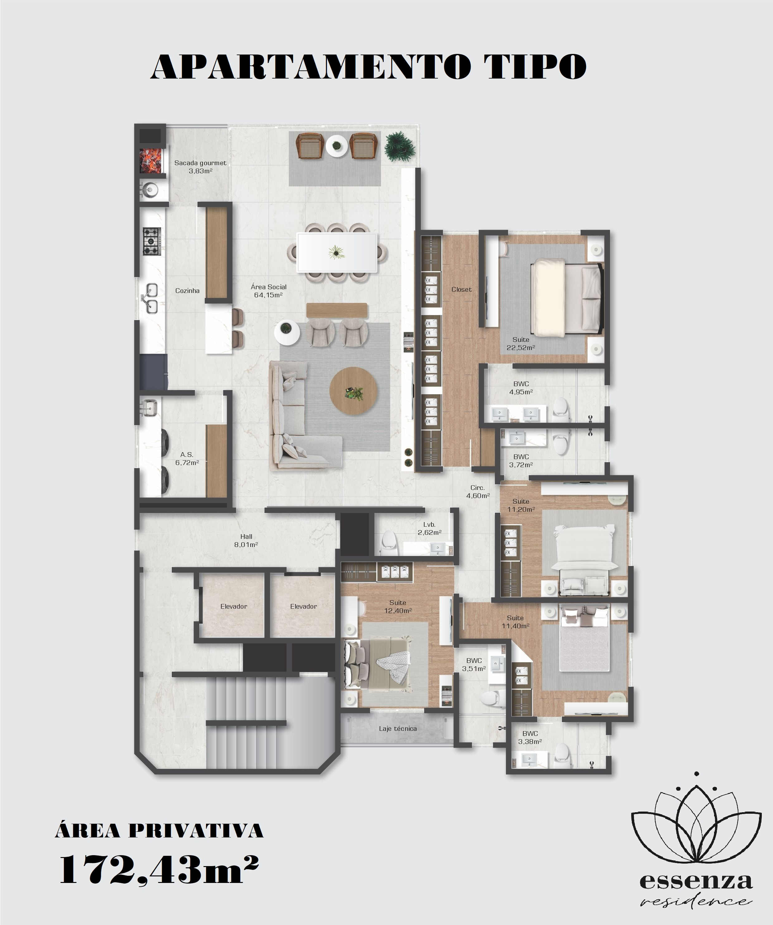 Essenza Residence - Planta 2