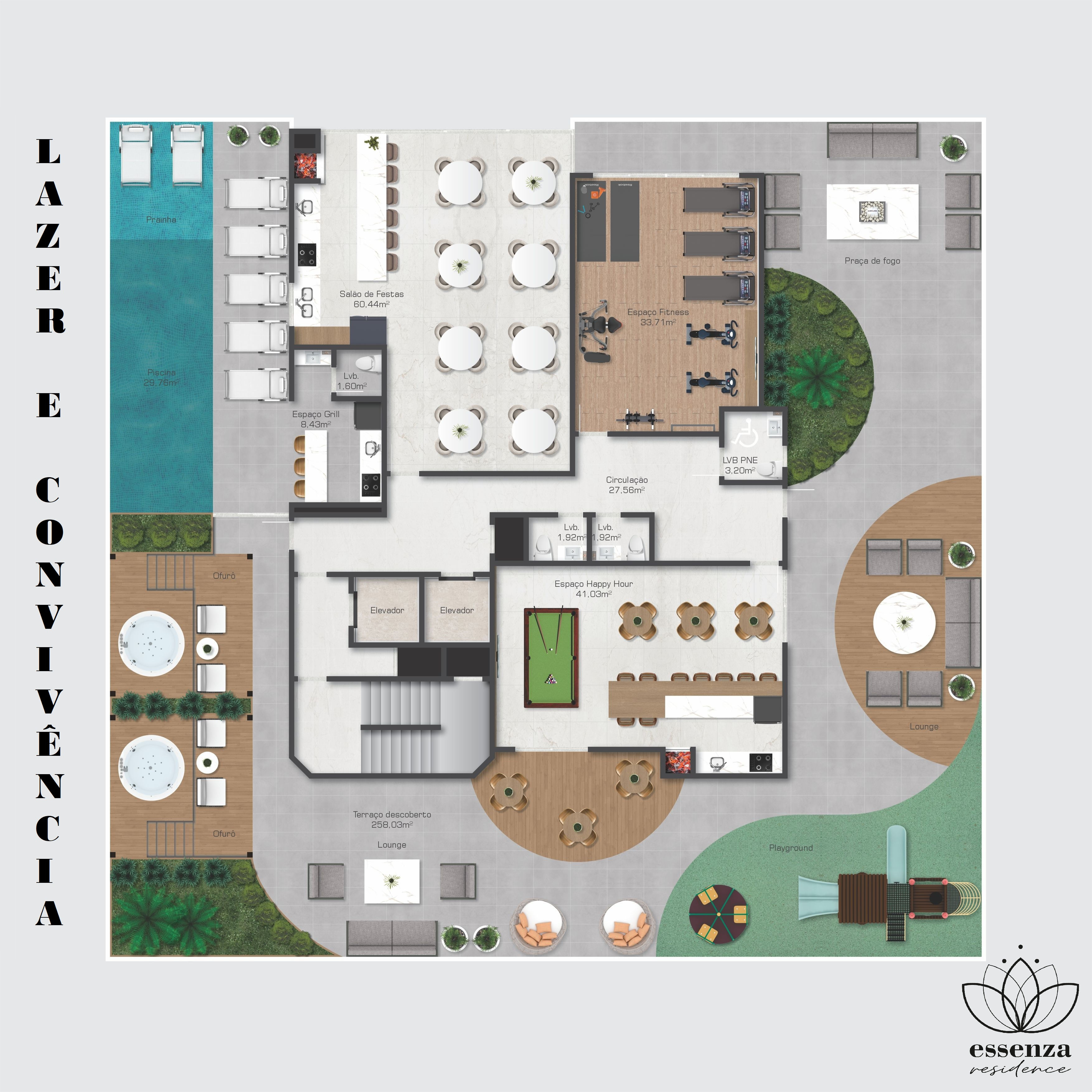 Essenza Residence - Planta 1