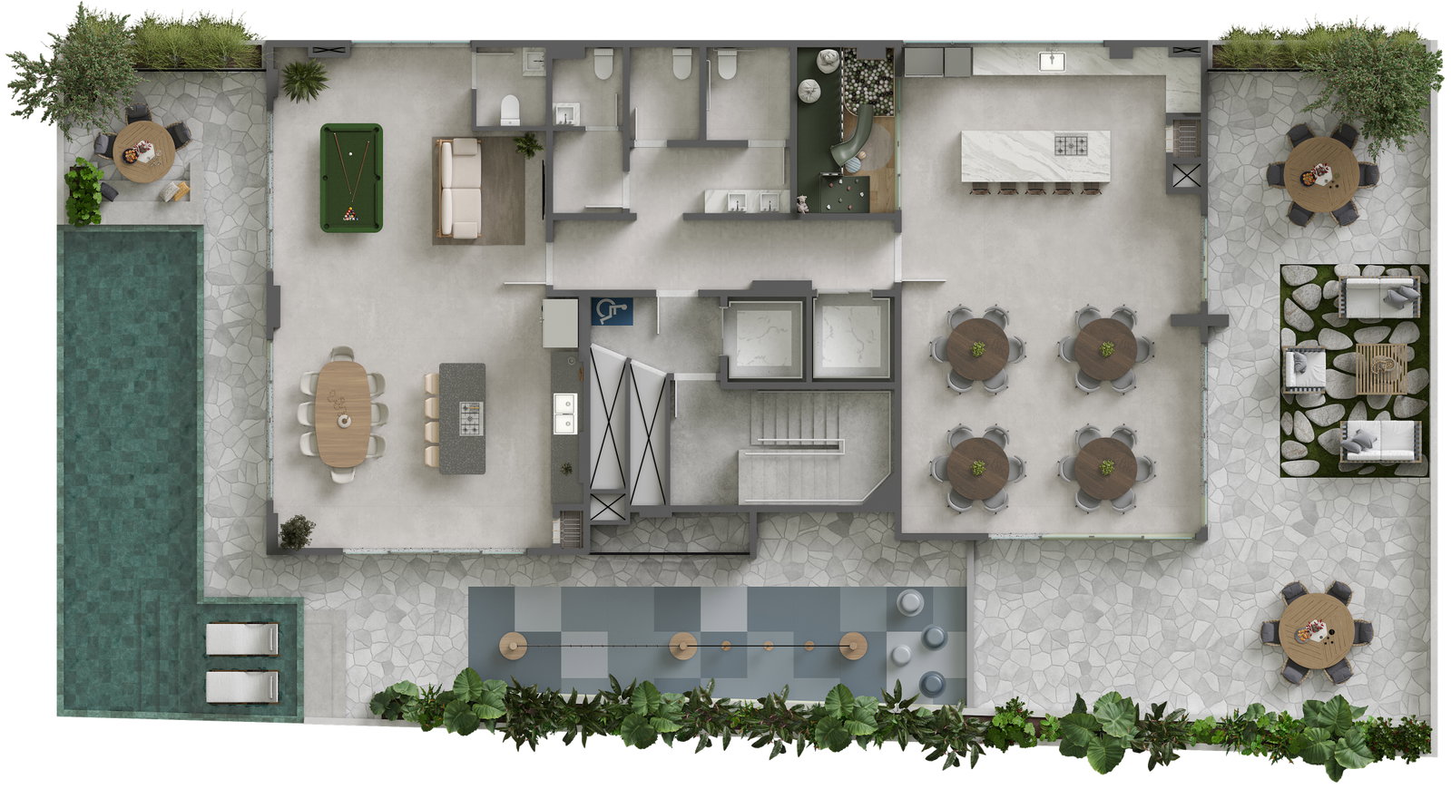 Bella Carolina Residence - Planta 1