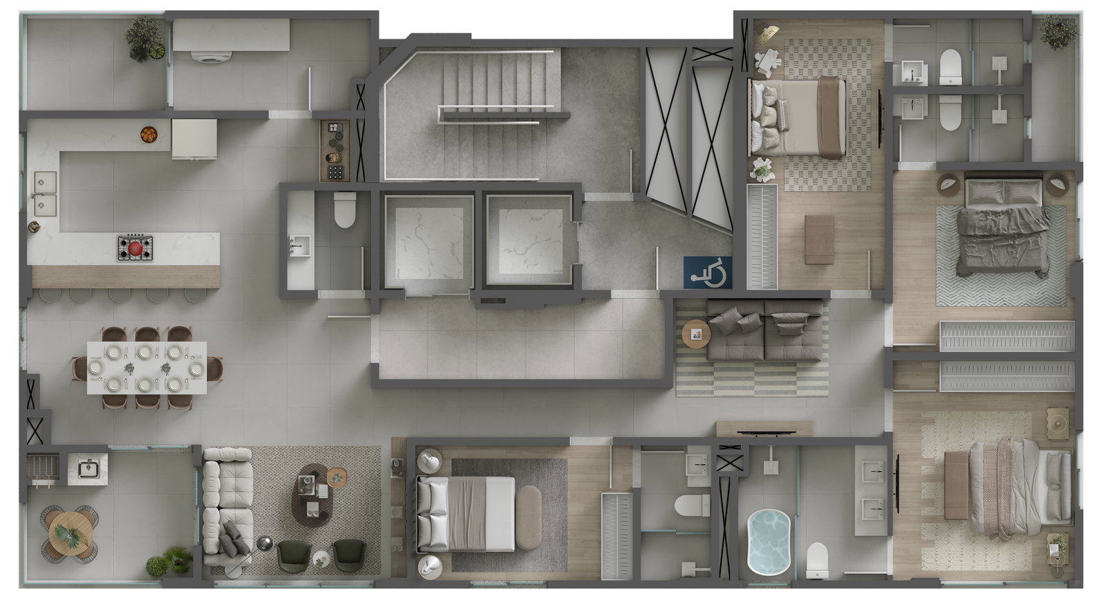 Bella Carolina Residence - Planta 4
