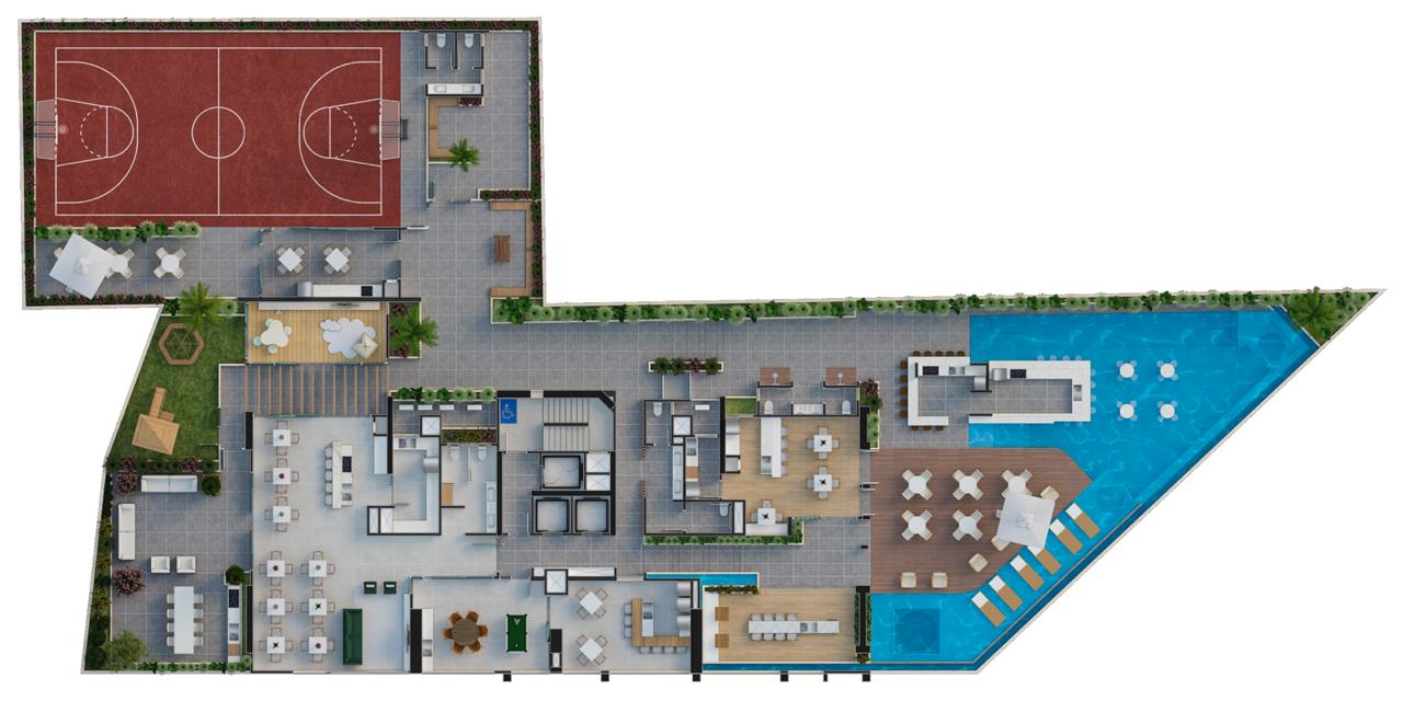 135 Jardins - Planta 1