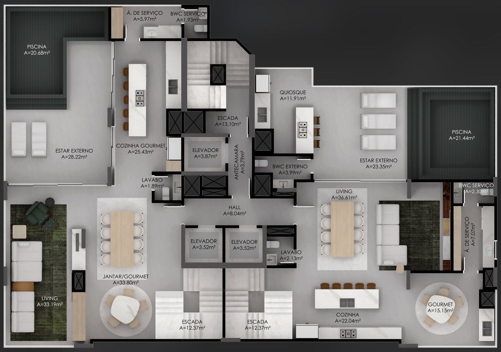 Las Salinas Residences - Planta 4