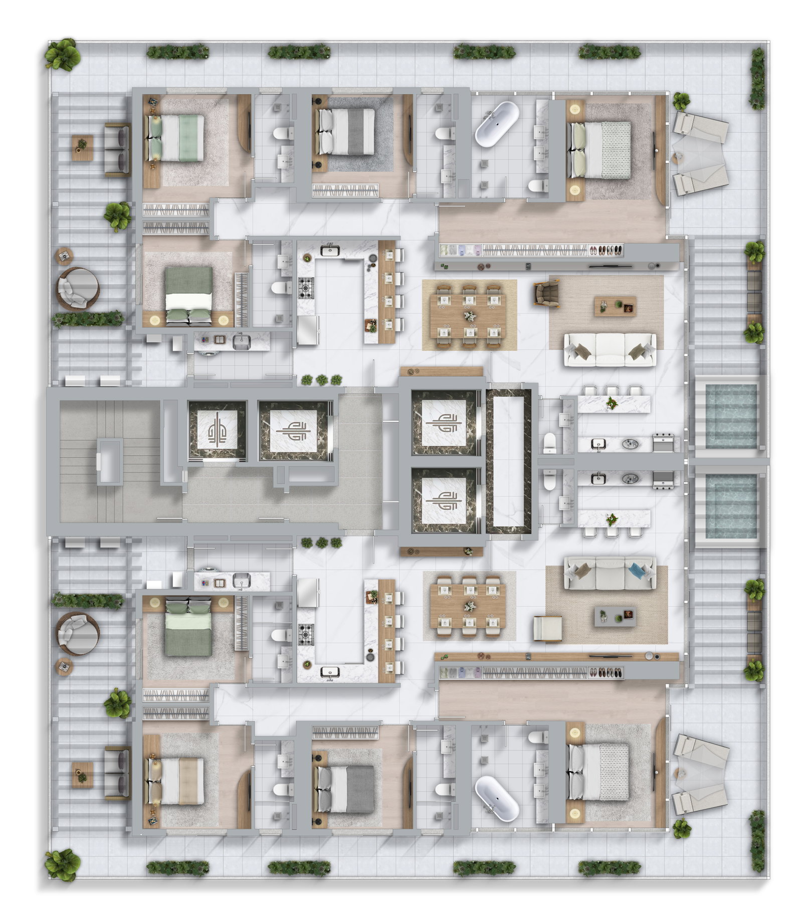 Boreal Tower - Planta 1