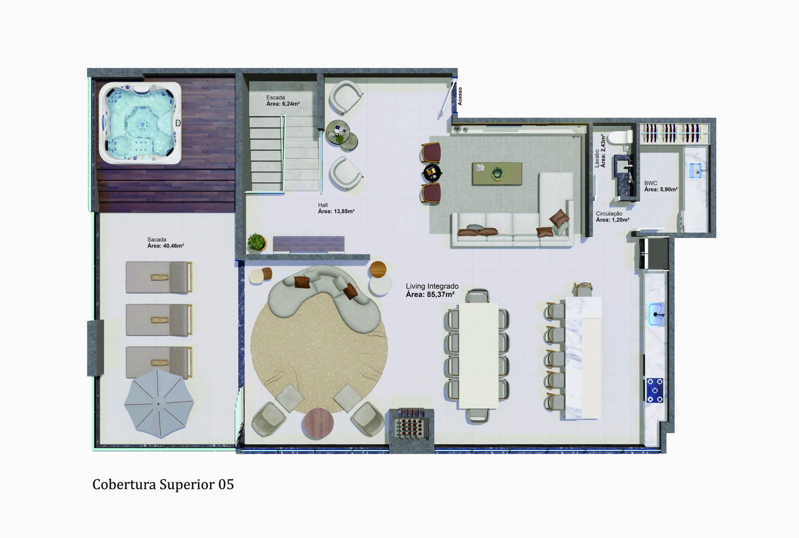 Paganini Tower - Planta 12