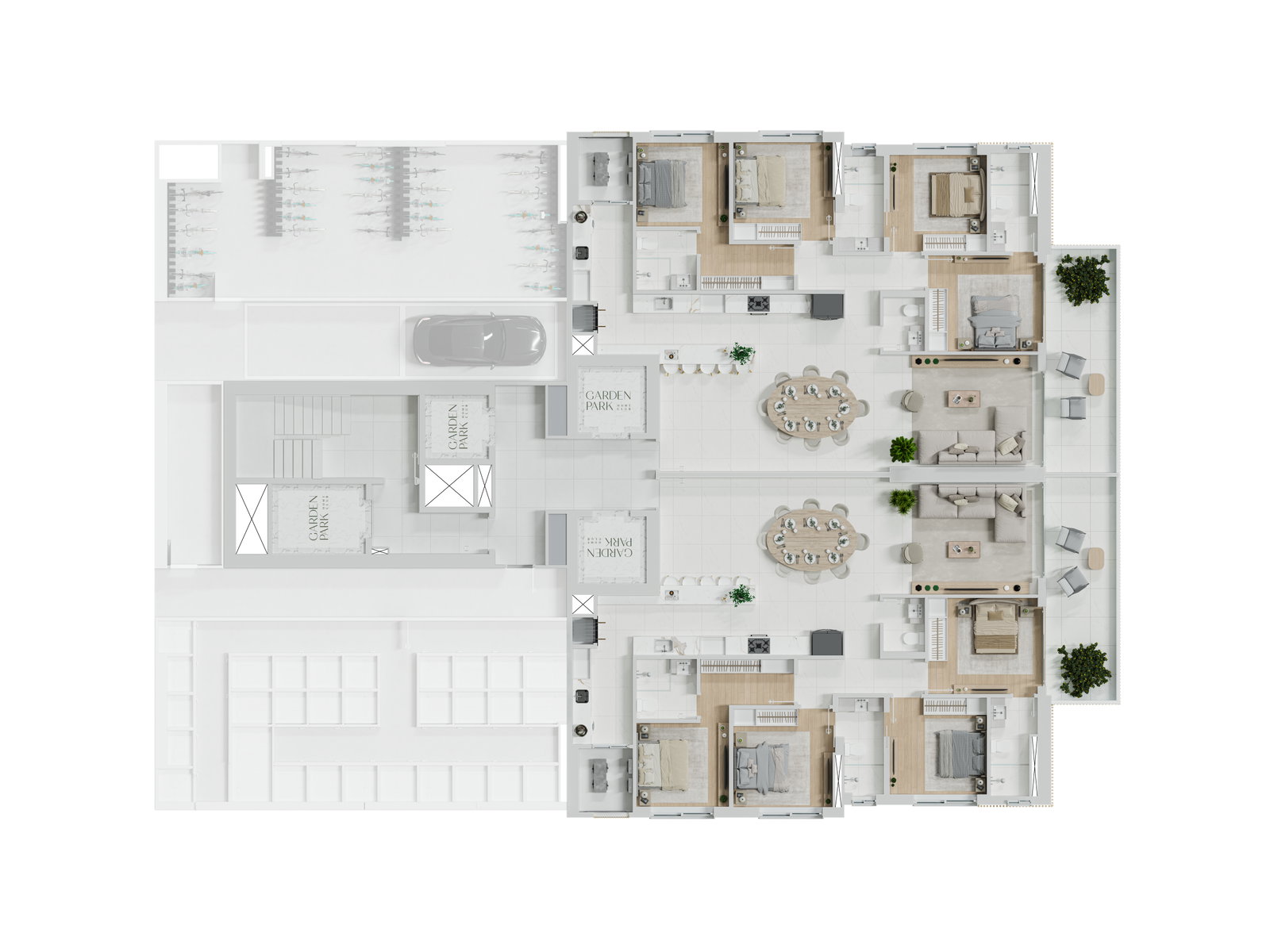 Garden Park Home Club - Planta 2