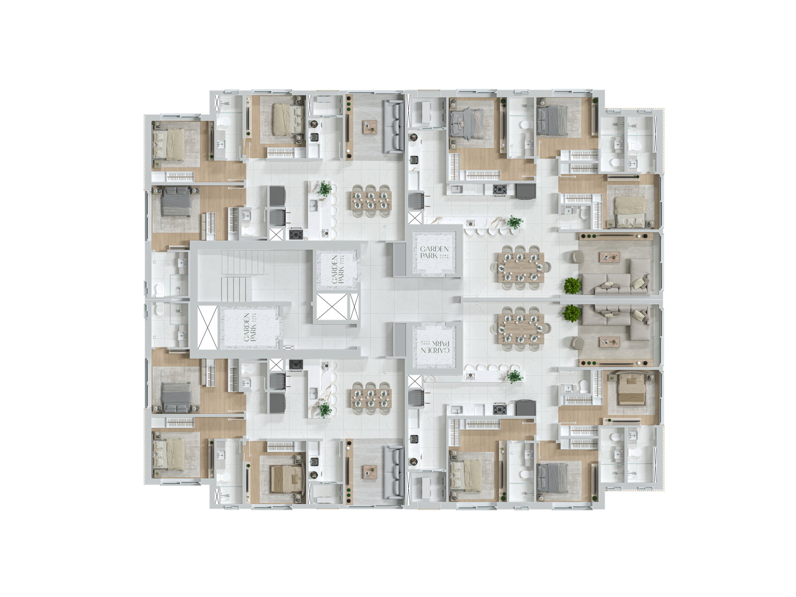 Garden Park Home Club - Planta 5