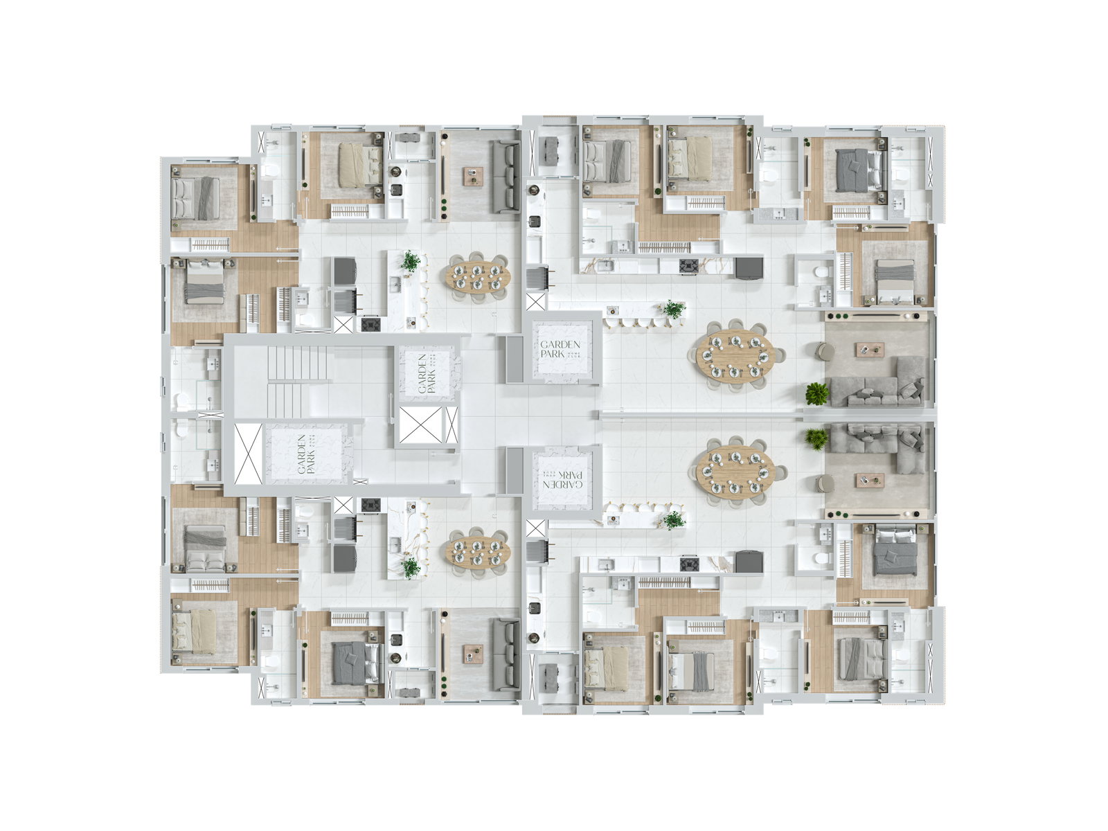 Garden Park Home Club - Planta 6