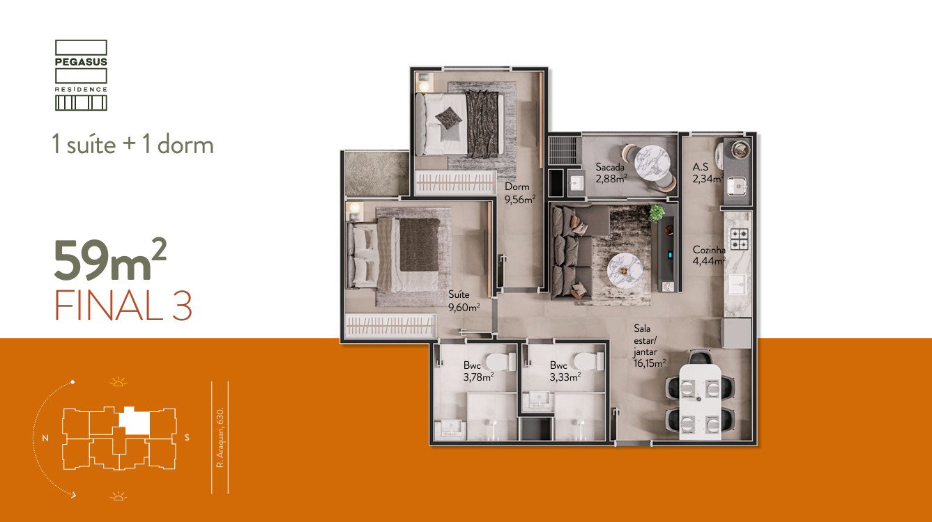 Pegasus Residence - Planta 5