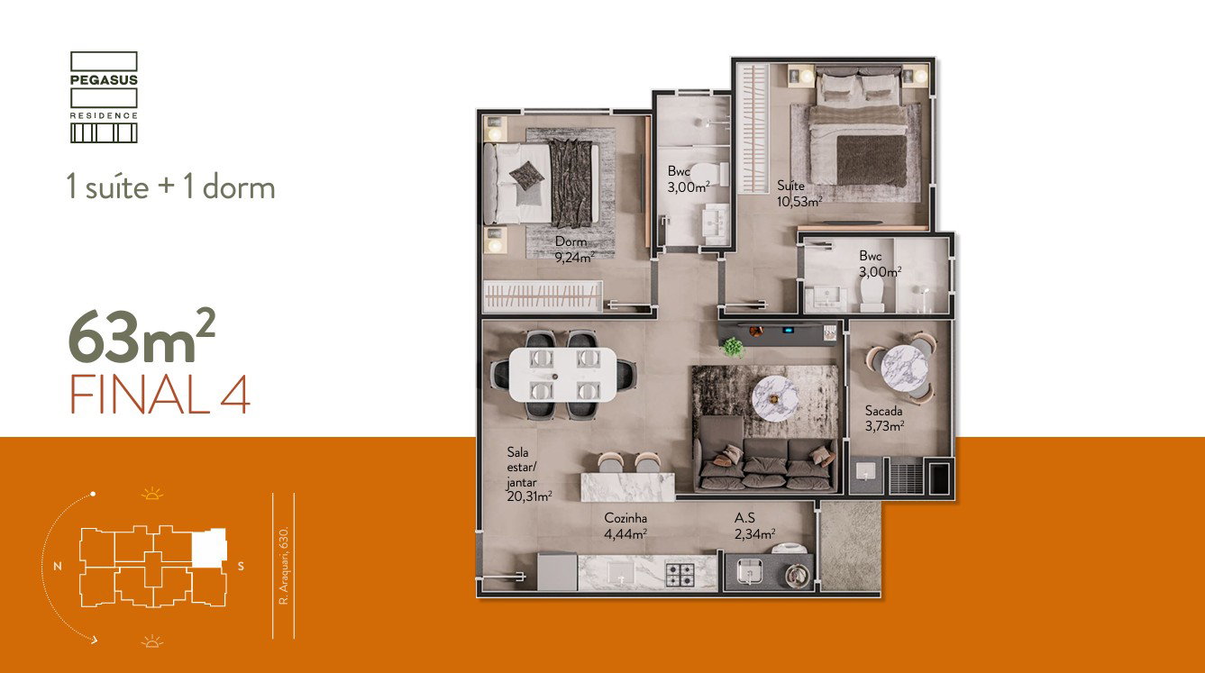 Pegasus Residence - Planta 6