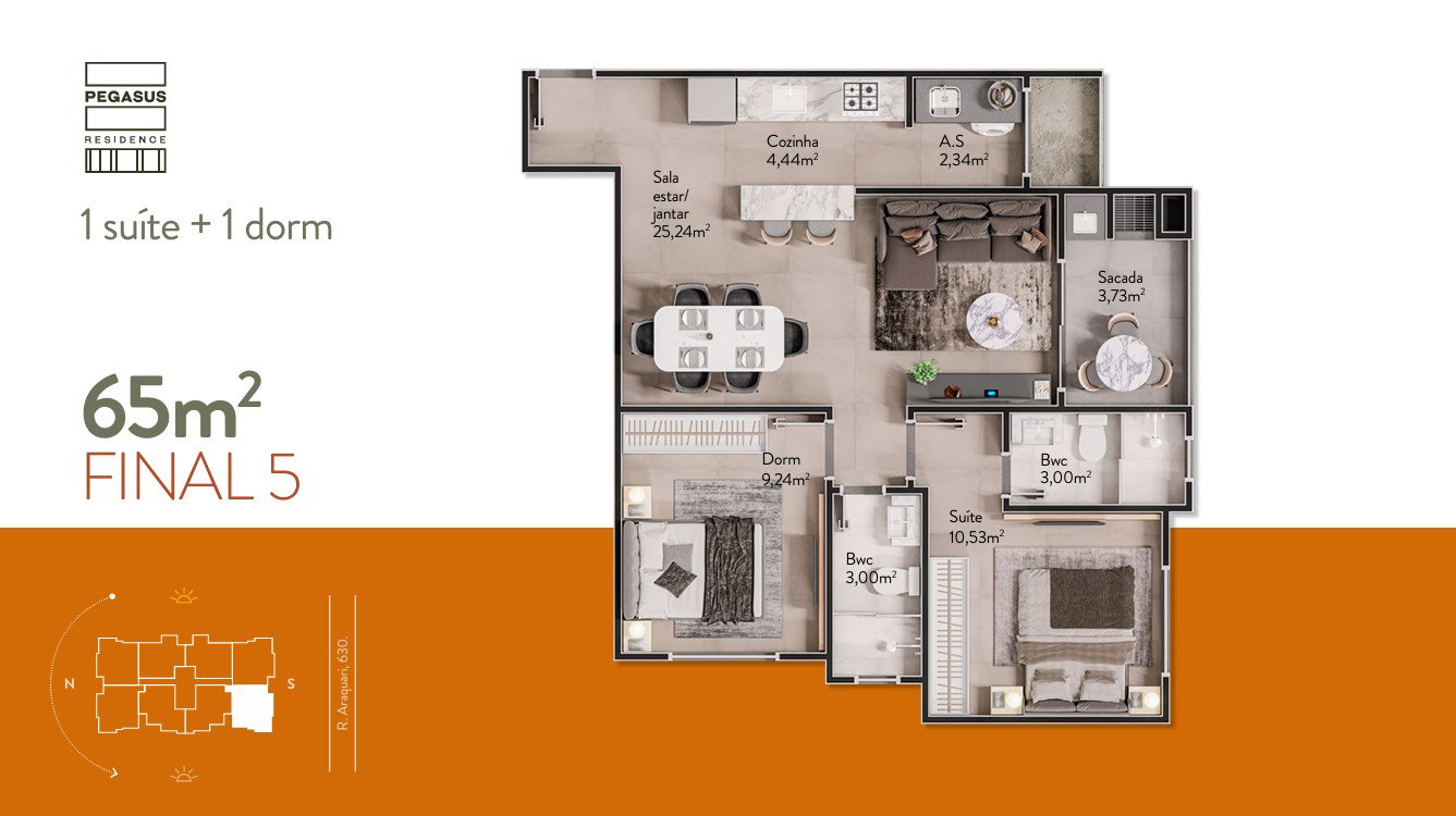 Pegasus Residence - Planta 7