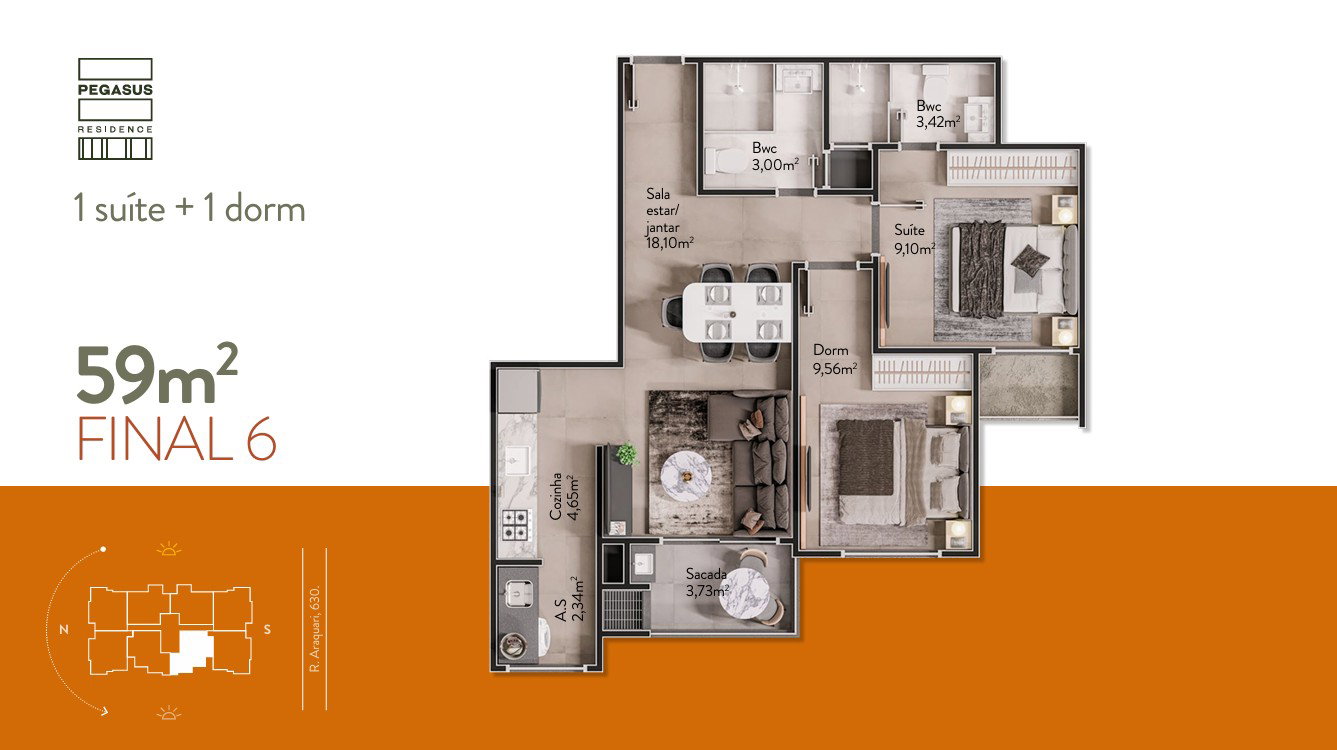 Pegasus Residence - Planta 8