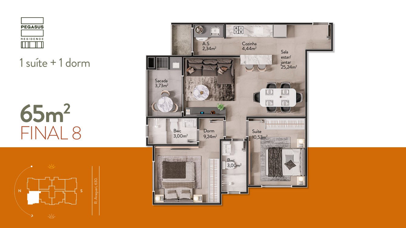 Pegasus Residence - Planta 10