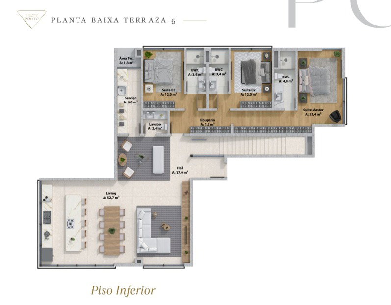Terrazas do Porto - Planta 3