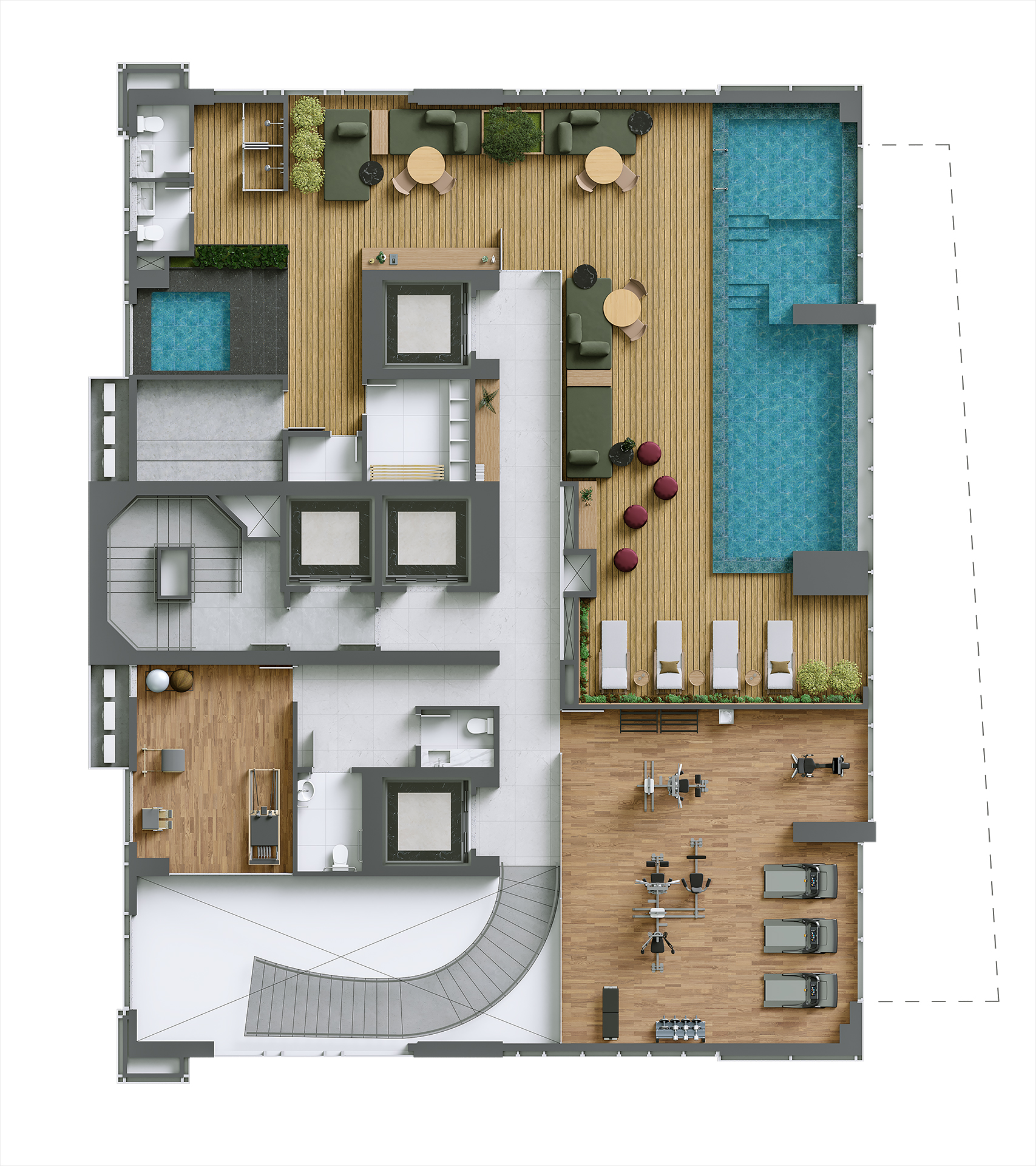 Harmony Ocean Front - Planta 4