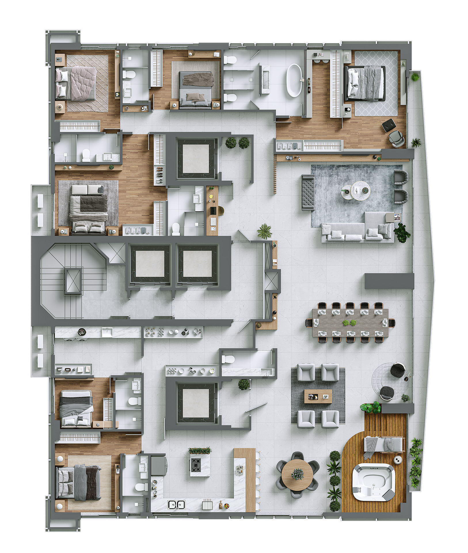 Harmony Ocean Front - Planta 2
