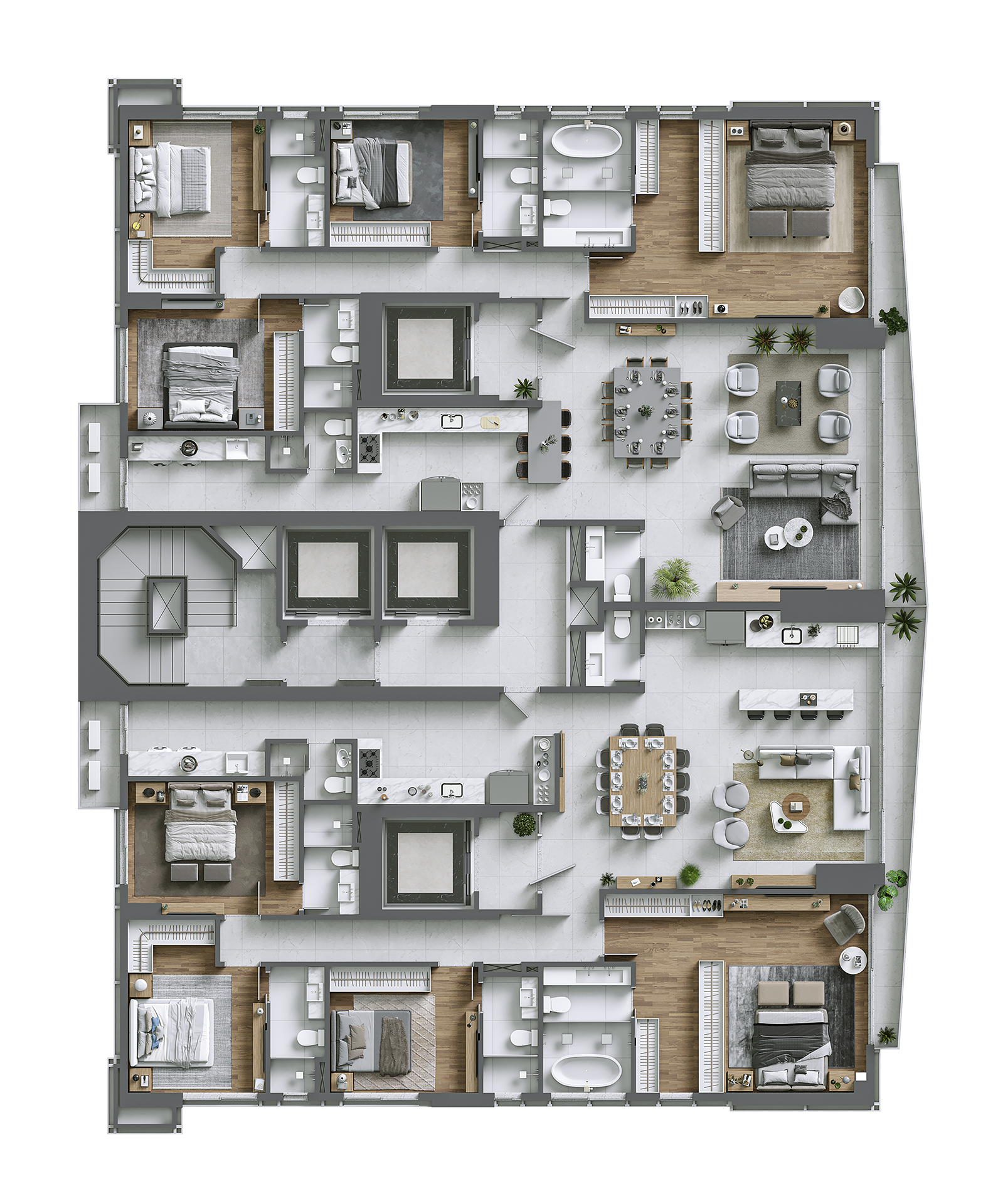 Harmony Ocean Front - Planta 1
