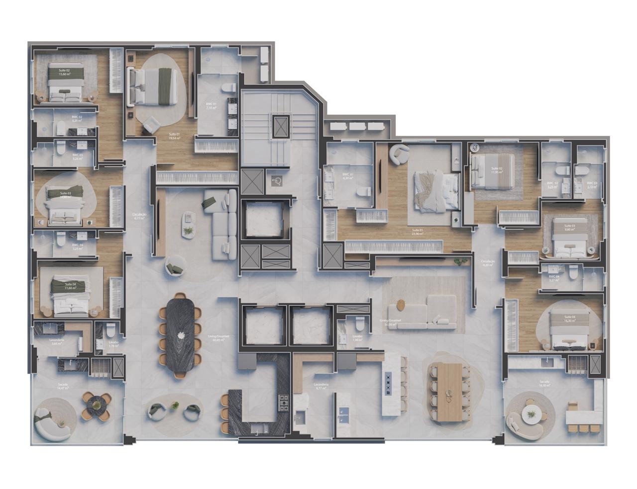Las Salinas Residences - Planta 6
