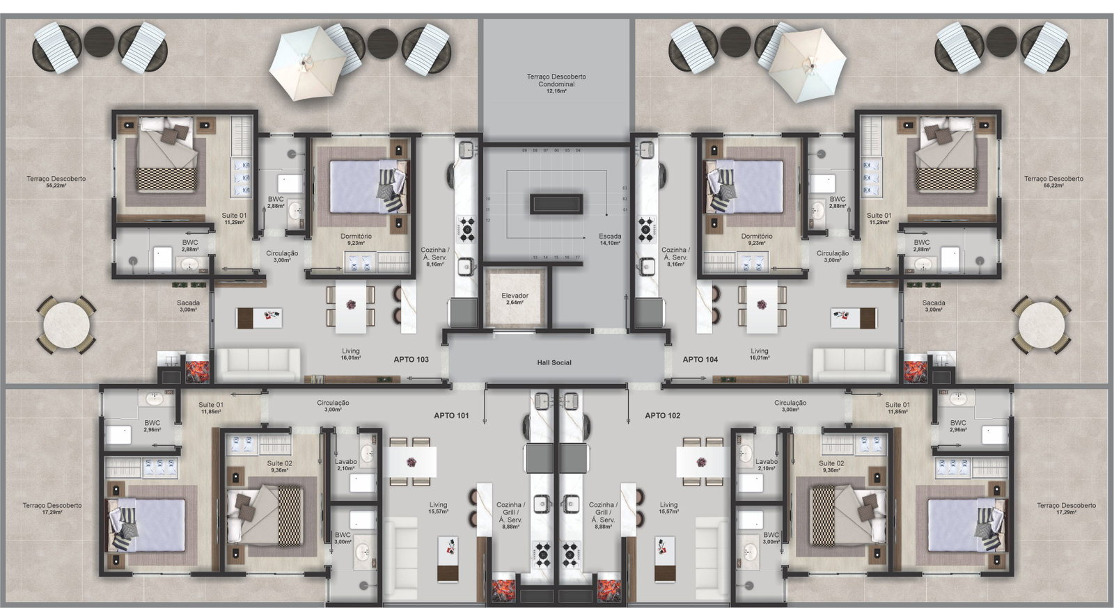 Marbella Residence - Planta 3