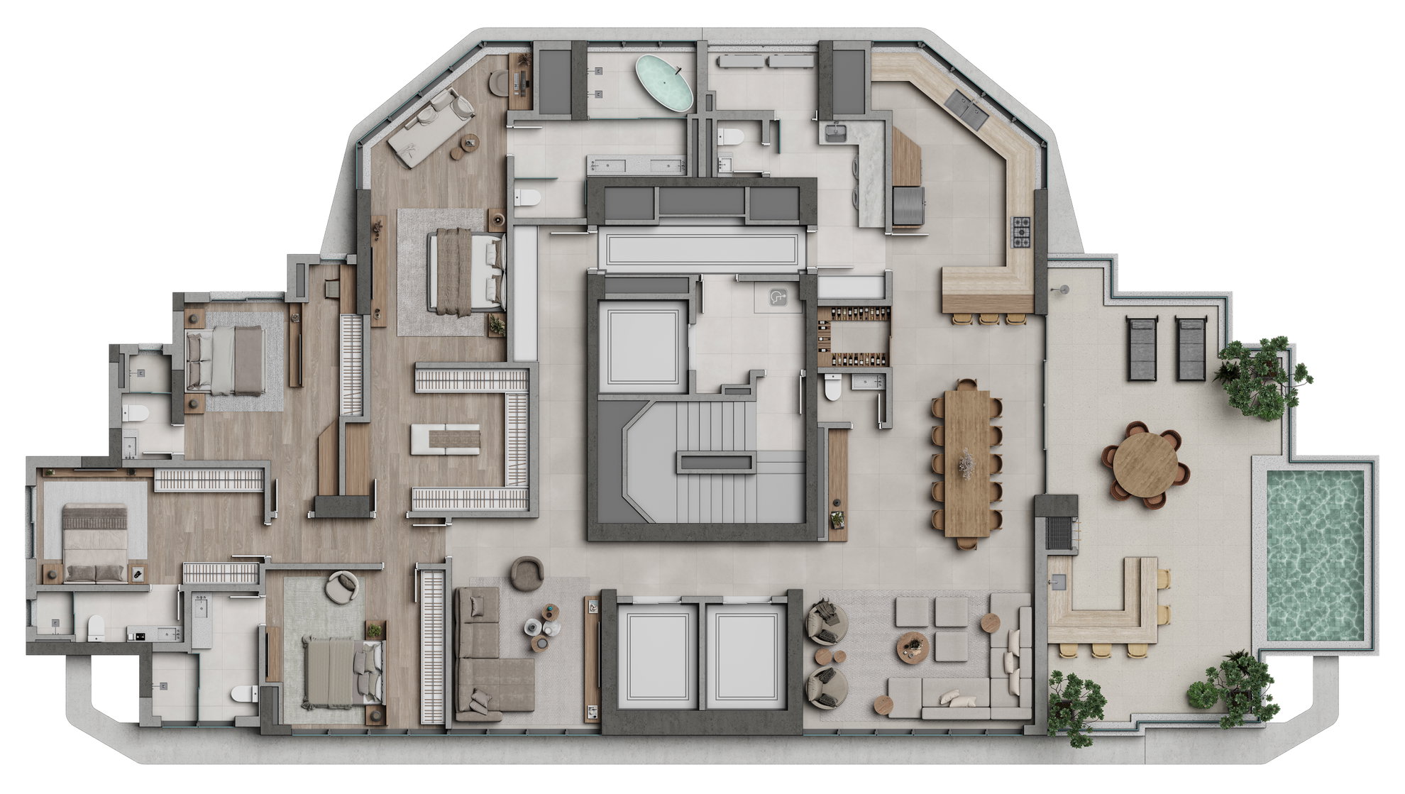 Alaia - Planta 8