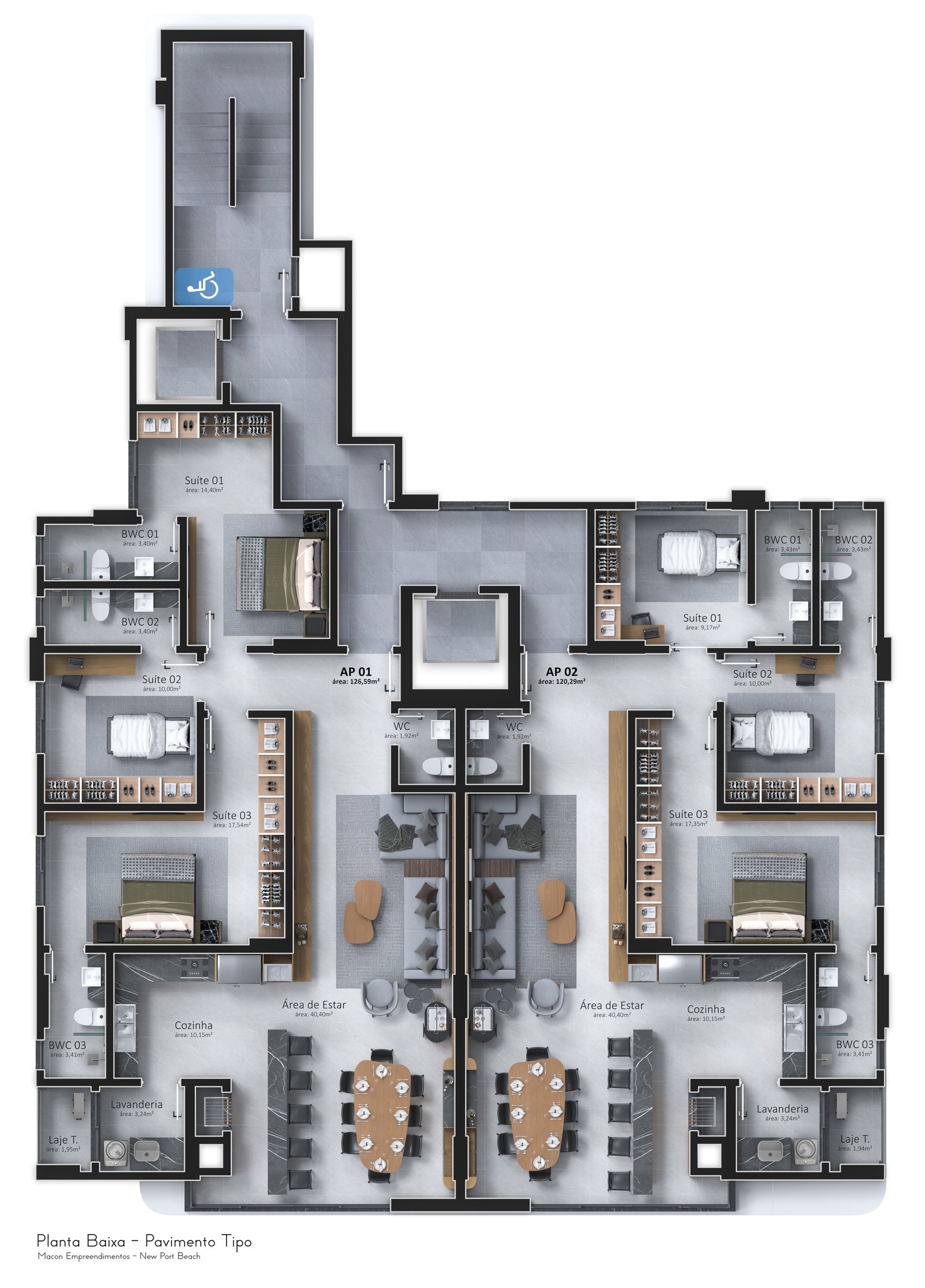 Newport Beach - Planta 1