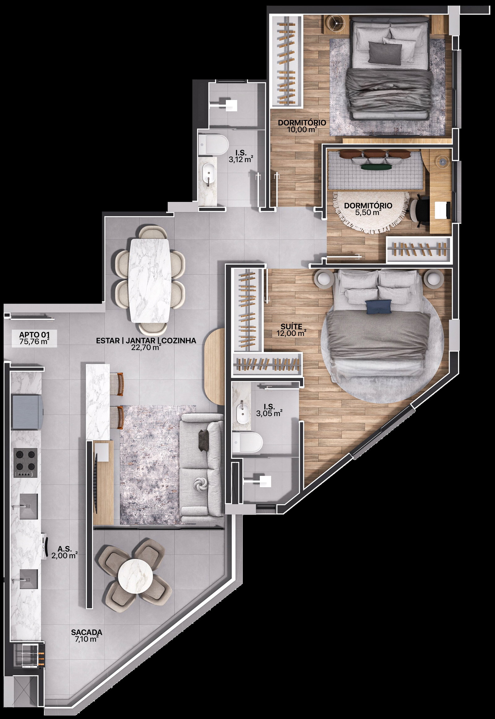 Collina Del Mare - Planta 3