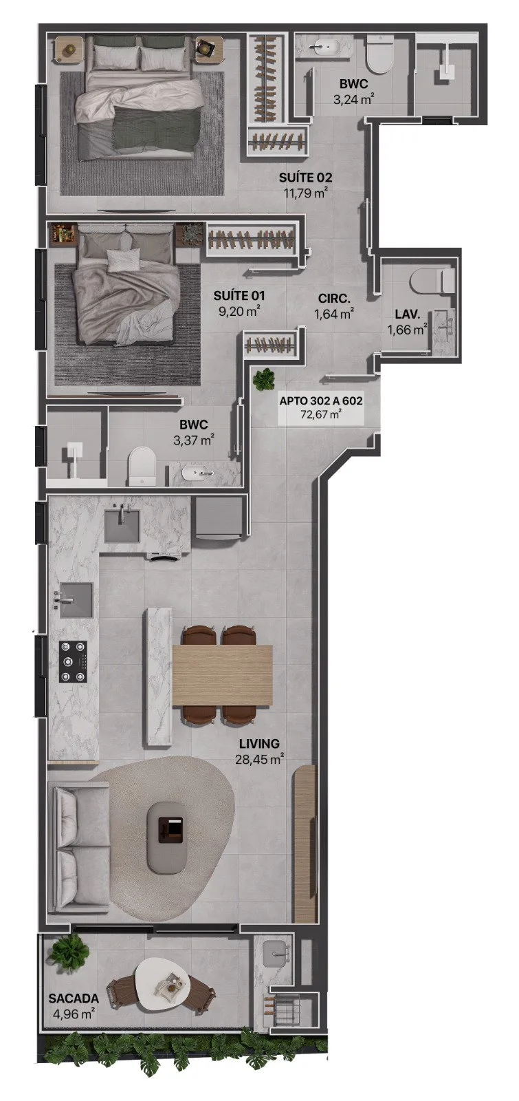 Elysium Residence - Planta 5