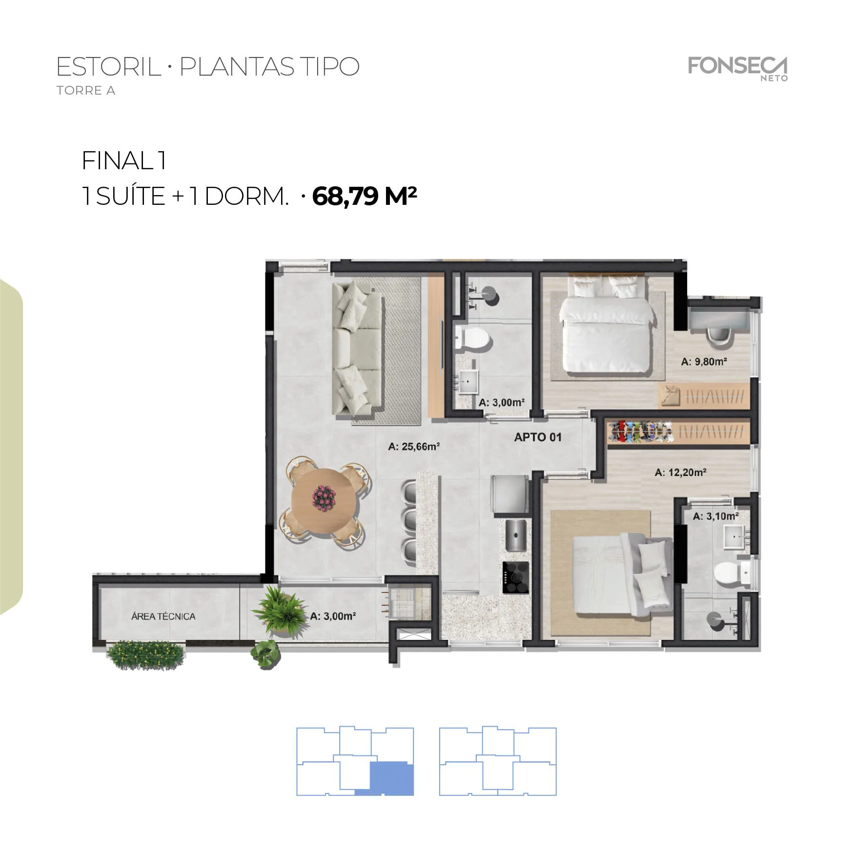 Residencial Estoril - Planta 7