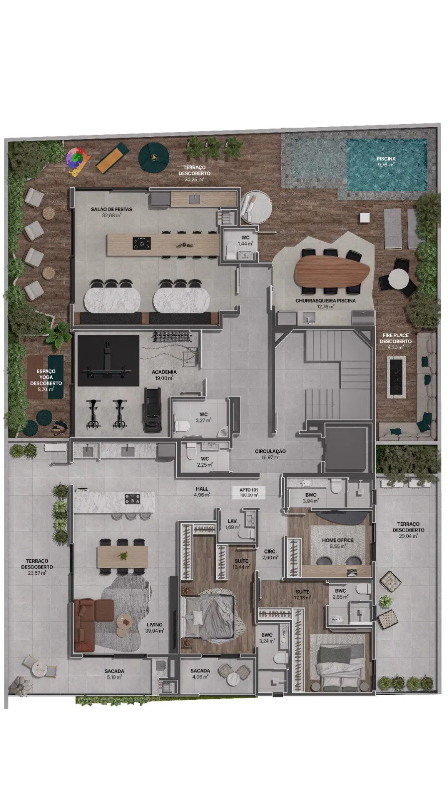 Elysium Residence - Planta 1
