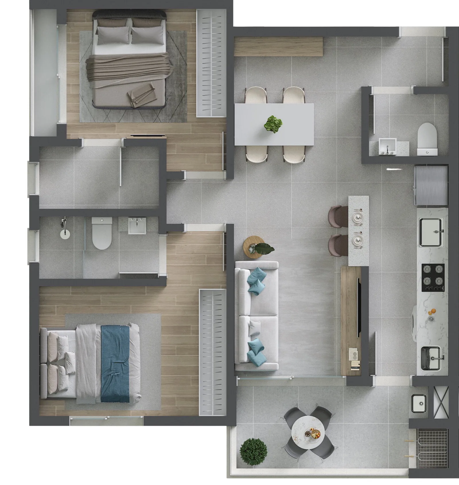 Fikus Residence - Planta 6