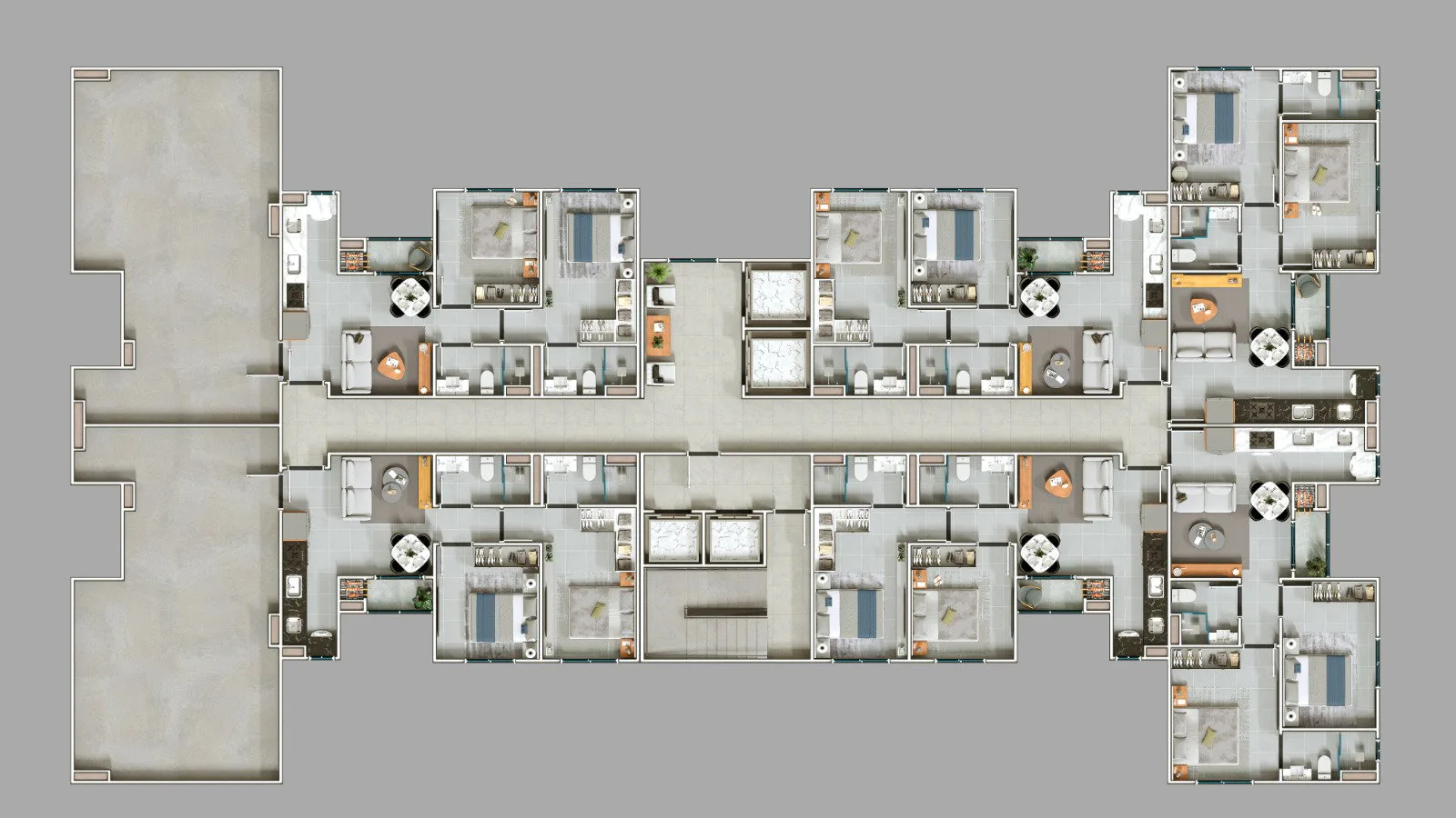 Ozzy Residence Pré-Lançamento - Planta 1
