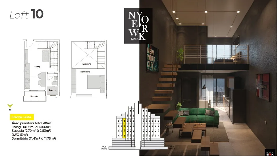 New York Lofts Powered by Housi - Planta 3