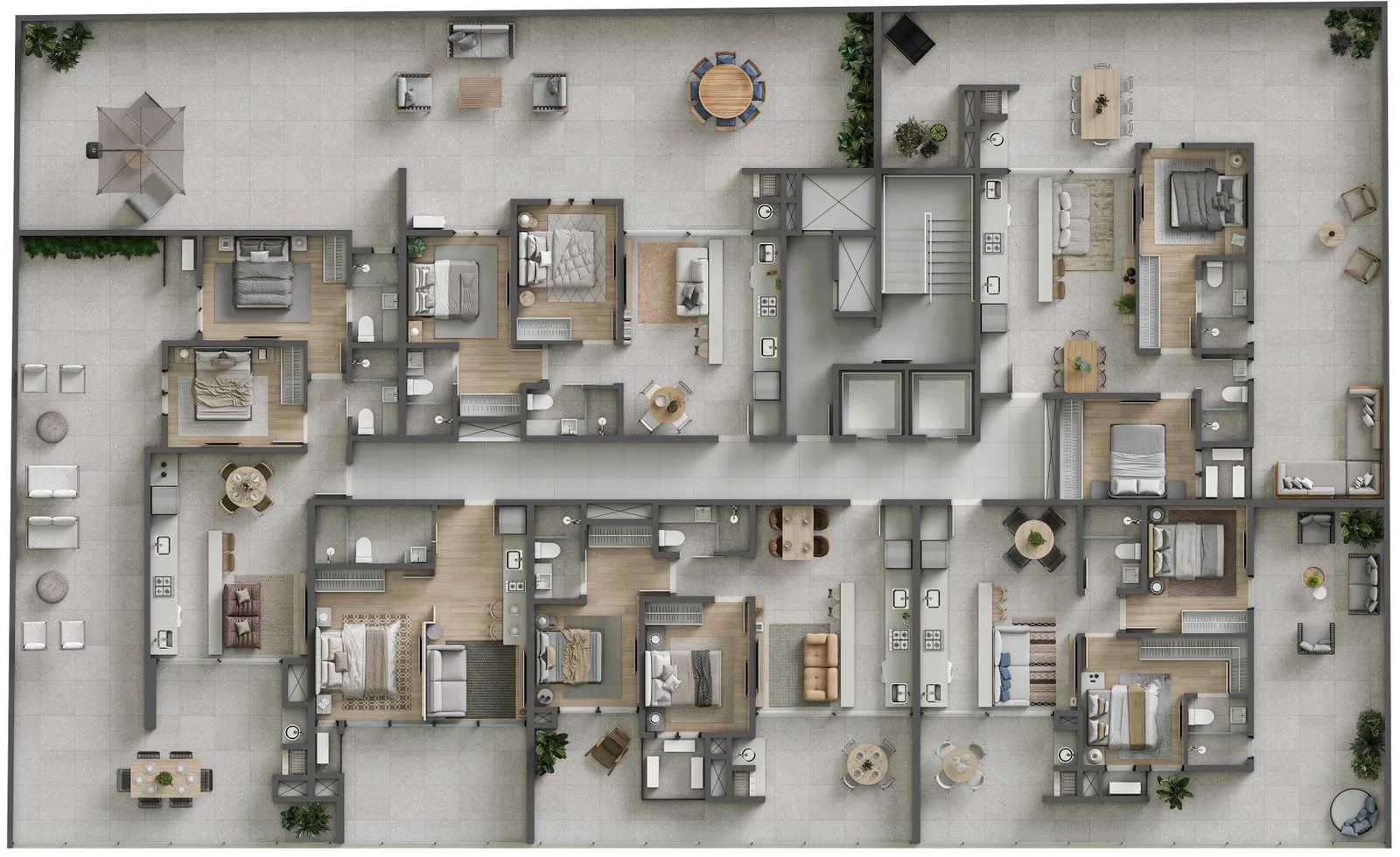 Ravello Residence - Planta 15