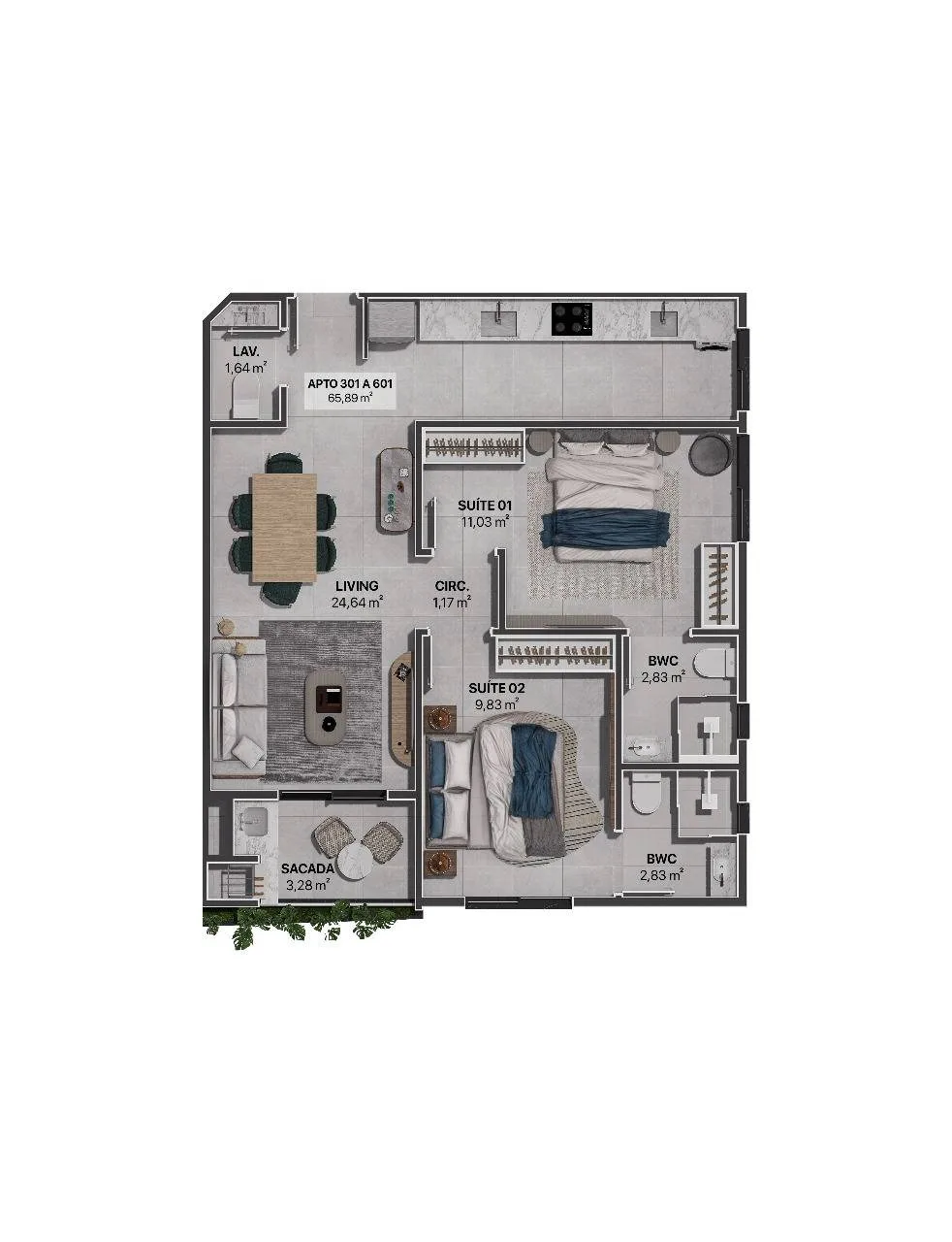 Elysium Residence - Planta 4