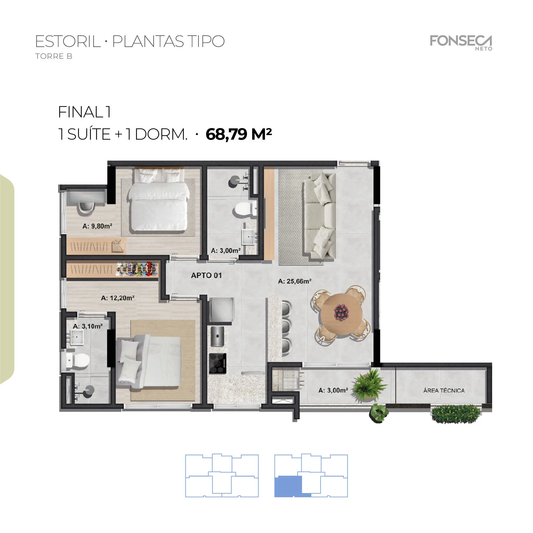 Residencial Estoril - Planta 12