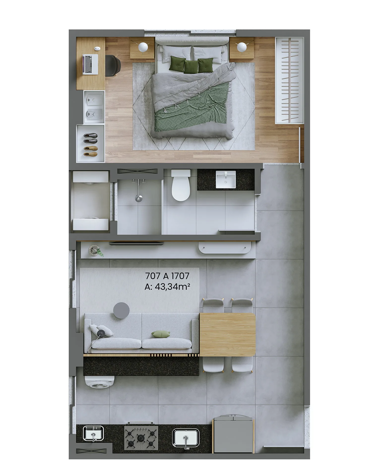 Villa Bella Cyntra Residence Lançamento! - Planta 3