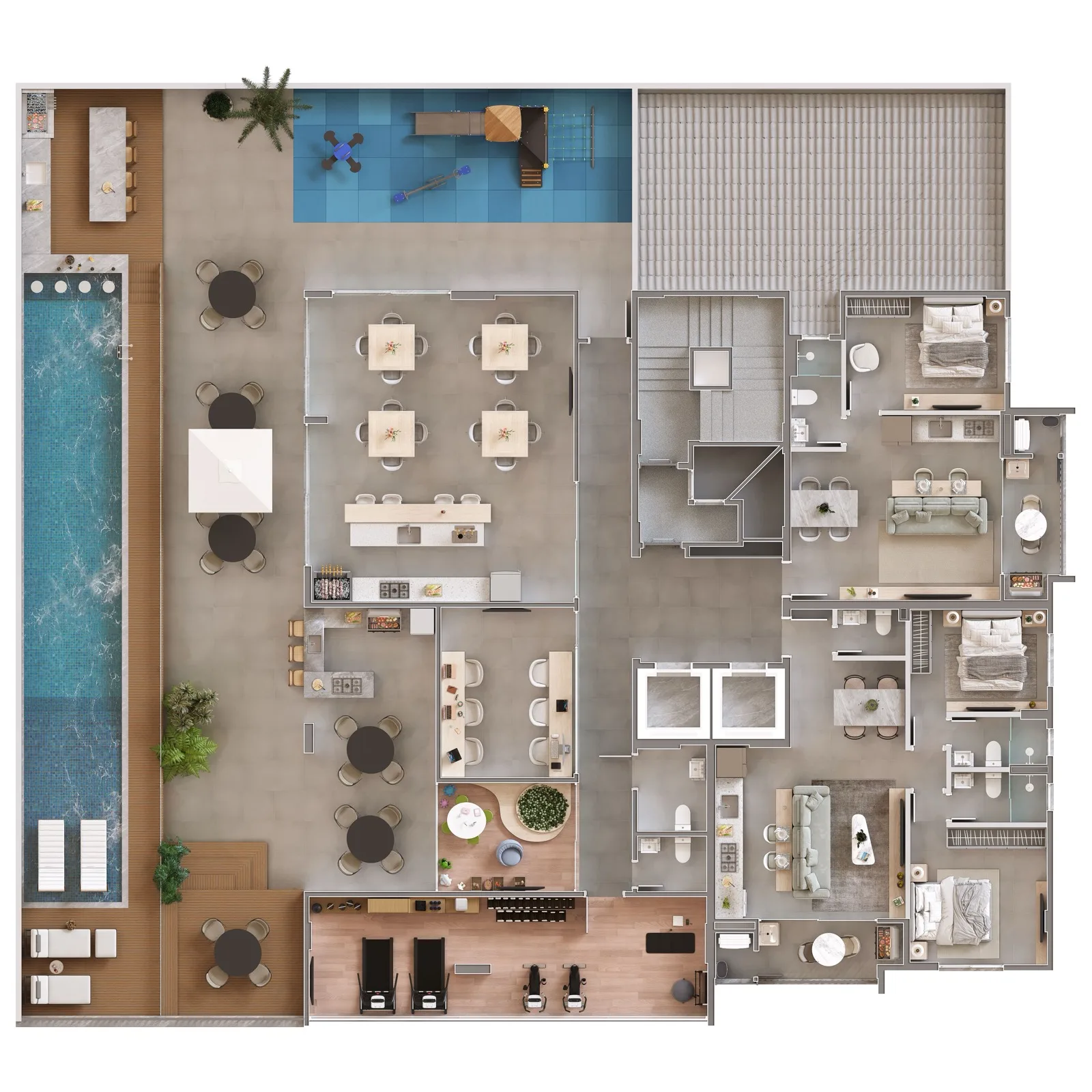Smart Tower Residencial - Planta 4